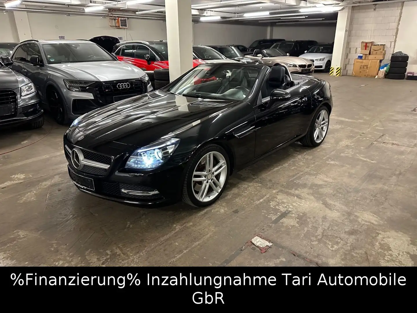 Mercedes-Benz SLK 200 Roadster 9G Sportpaket Abstand,Bi-Xenon Negru - 2