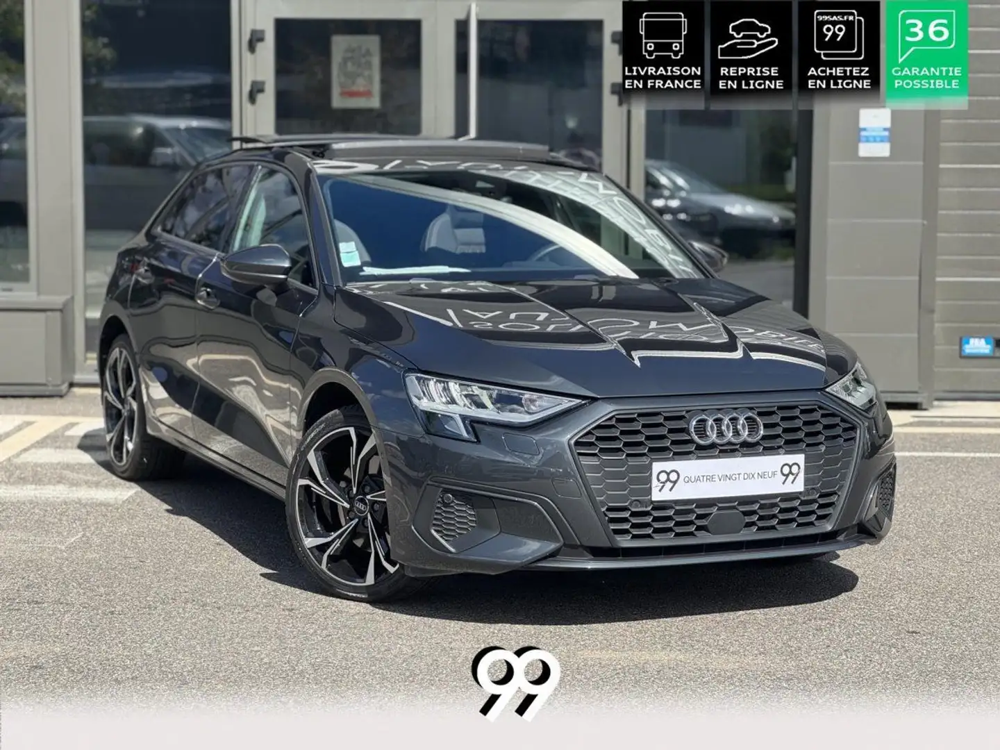 Audi A3 1.4 40 TFSI e - 204 - BV S-Tronic 6 8Y PHASE 1 Grigio - 1