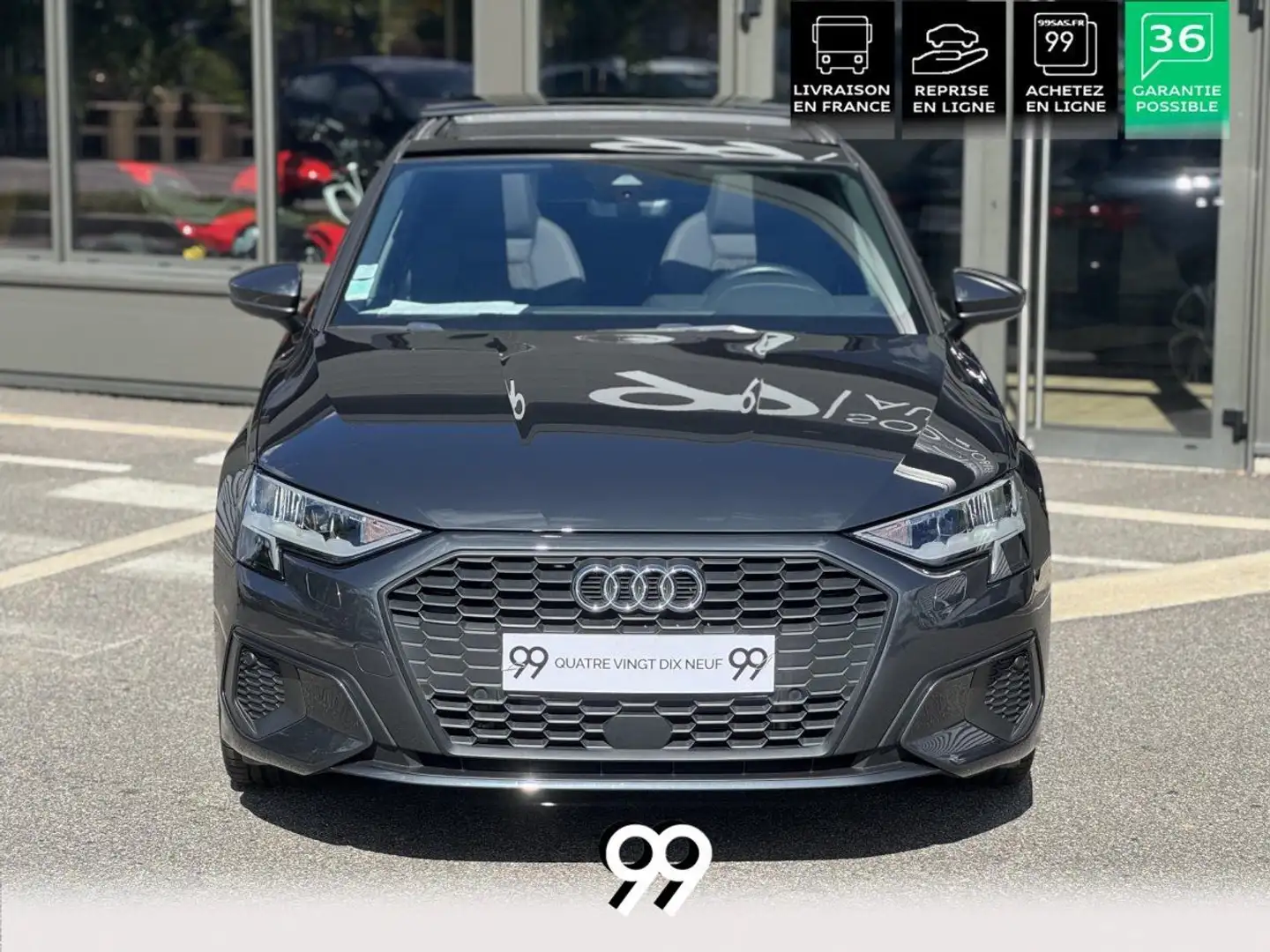 Audi A3 1.4 40 TFSI e - 204 - BV S-Tronic 6 8Y PHASE 1 Grigio - 2
