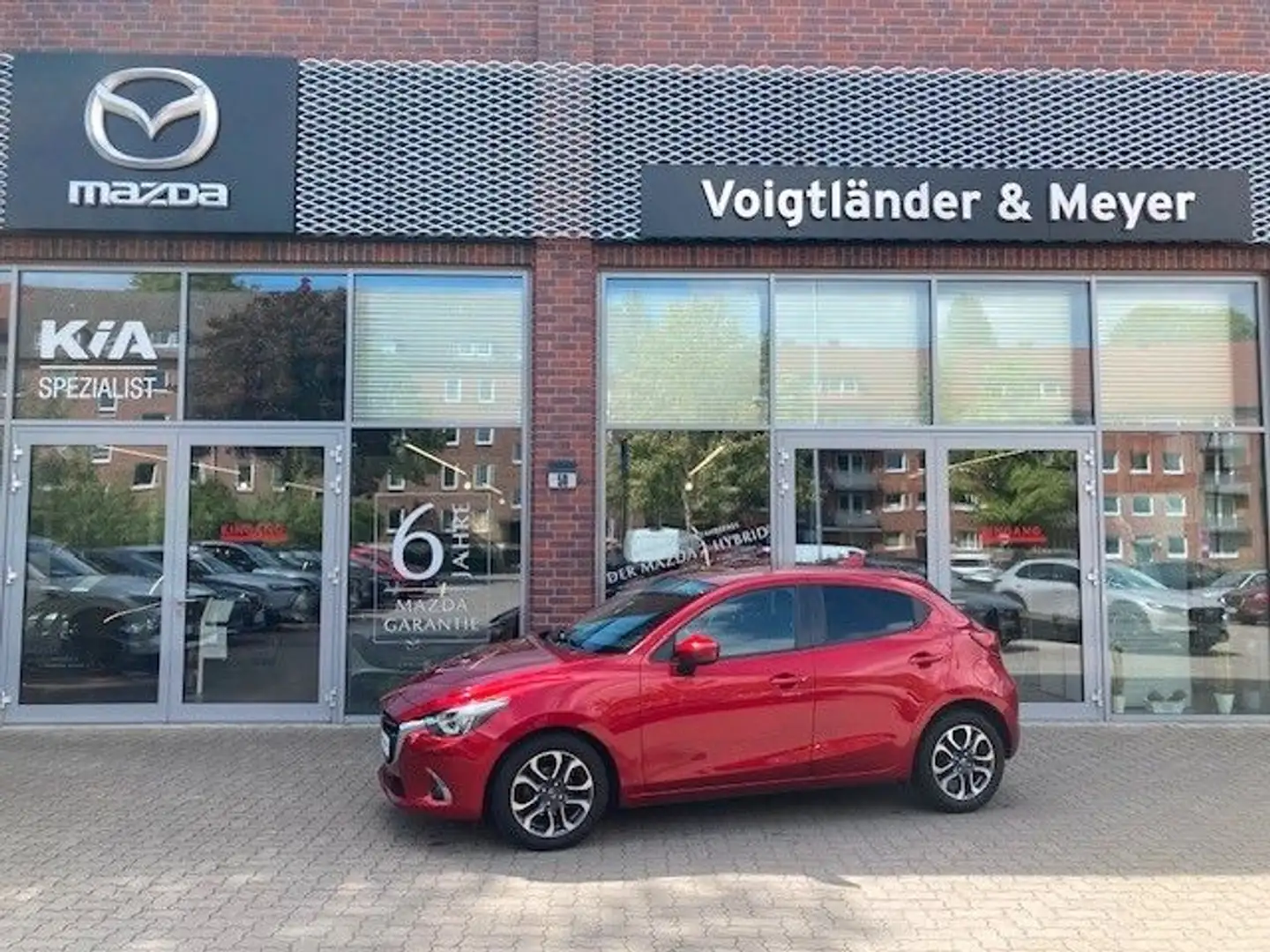 Mazda 2 Sportsline Automatik LIC-P TEC-P  PDC Rot - 1