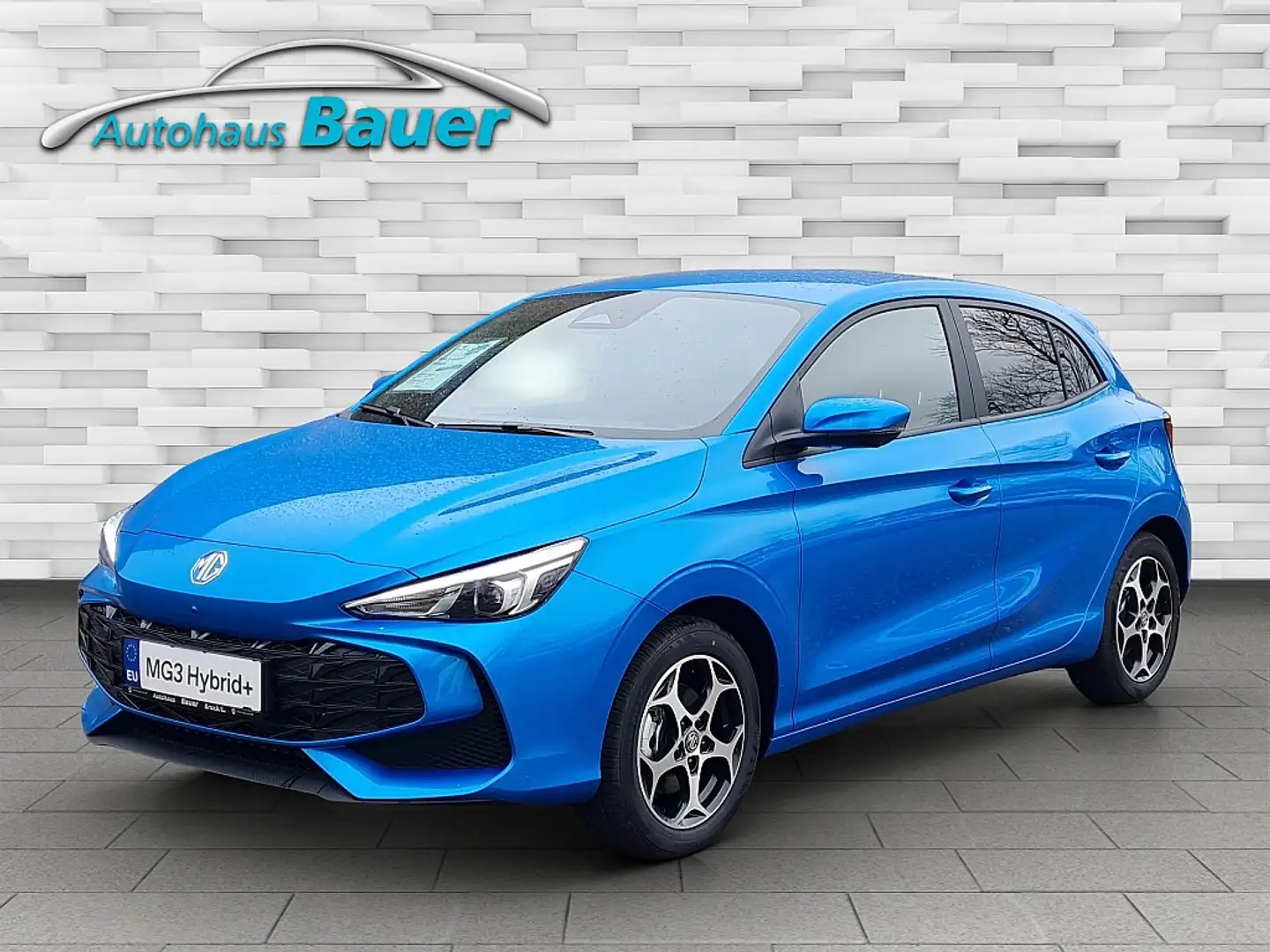 MG MG3 1,5 Hybrid+ Luxury Aut. Blauw - 1