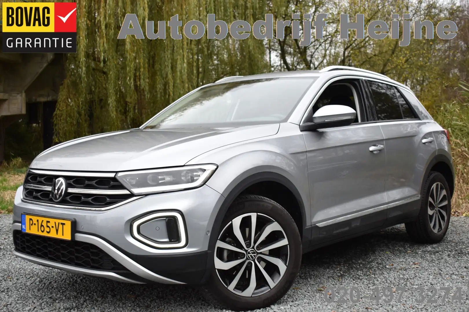 Volkswagen T-Roc 1.5 TSI DSG 150PK STYLE TREKHAAK/VIRTUAL/CAMERA*** Gris - 1
