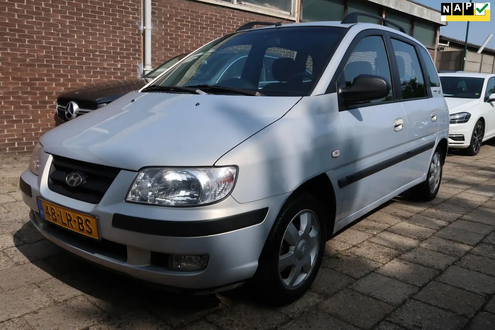 Hyundai Matrix 1.6i Silver Edition Airco, Trekhaak! Gri - 1