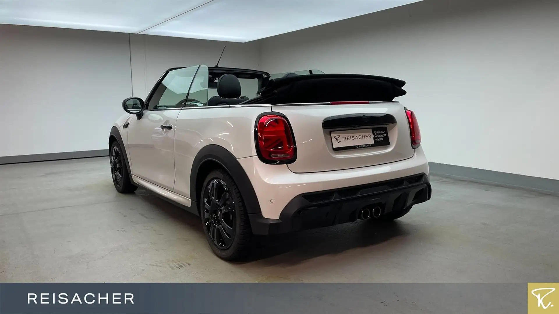 MINI Cooper S Cabrio Cooper S A Cabrio JCW-Trim,Navi,HUD,Hifi,Leder Weiß - 2
