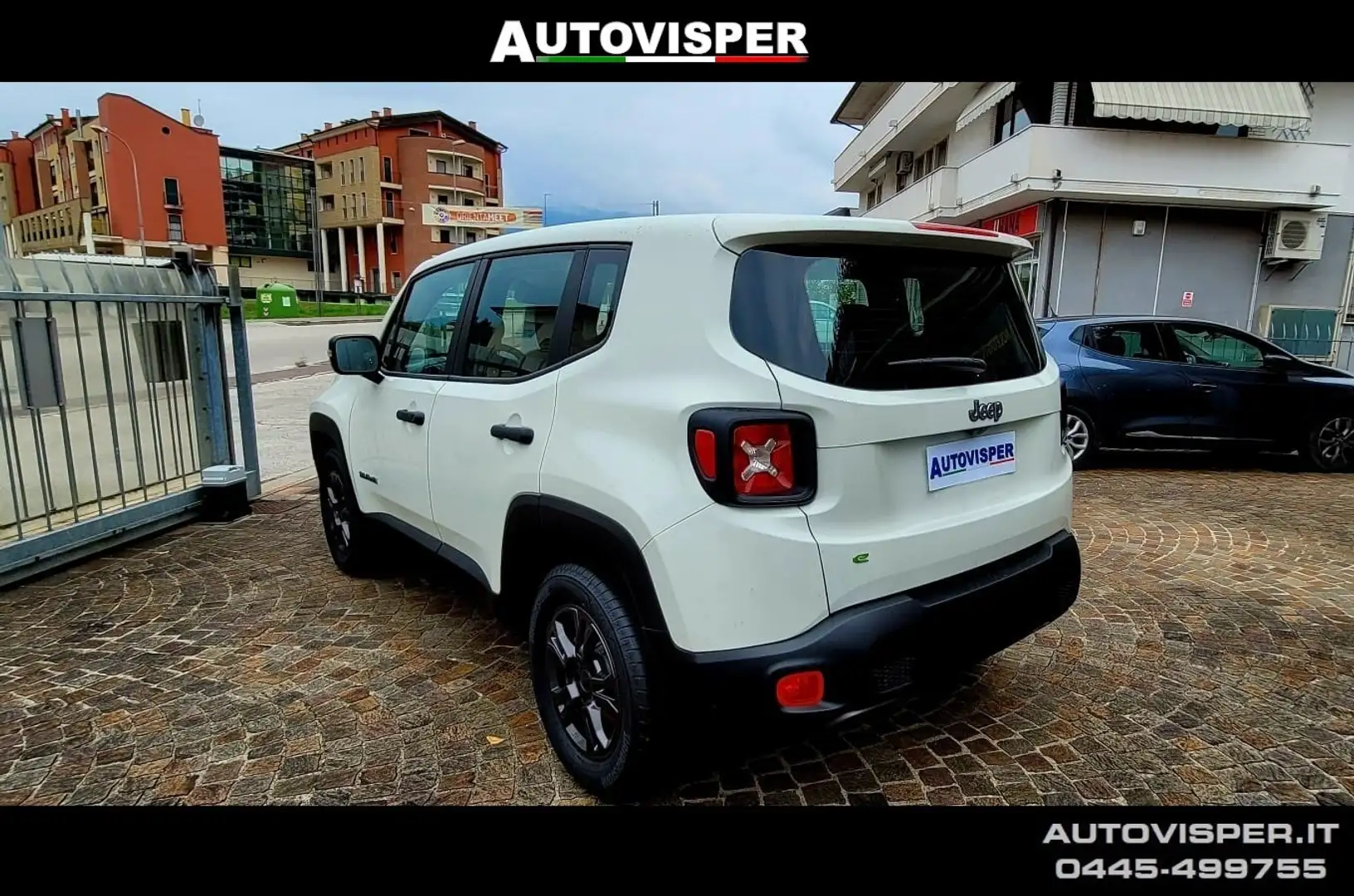Jeep Renegade 1.5 T4 Mhev 130cv DCT KM0 Weiß - 2