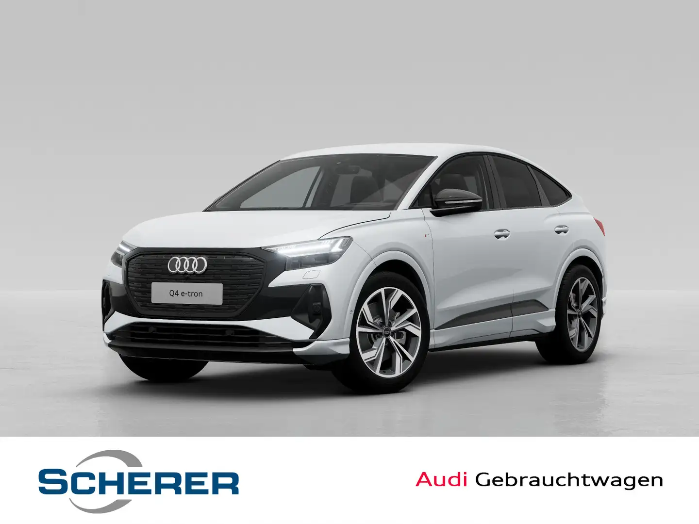Audi Q4 e-tron 40 e-tron Mtrx.SONOS,S-Line, Weiß - 1