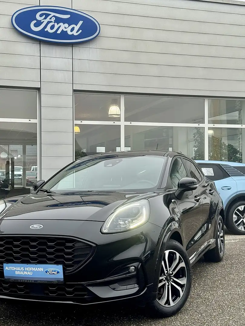 Ford Puma 1,0 EcoBoost Hybrid ST-Line - 2 Jahreswagen Schwarz - 2