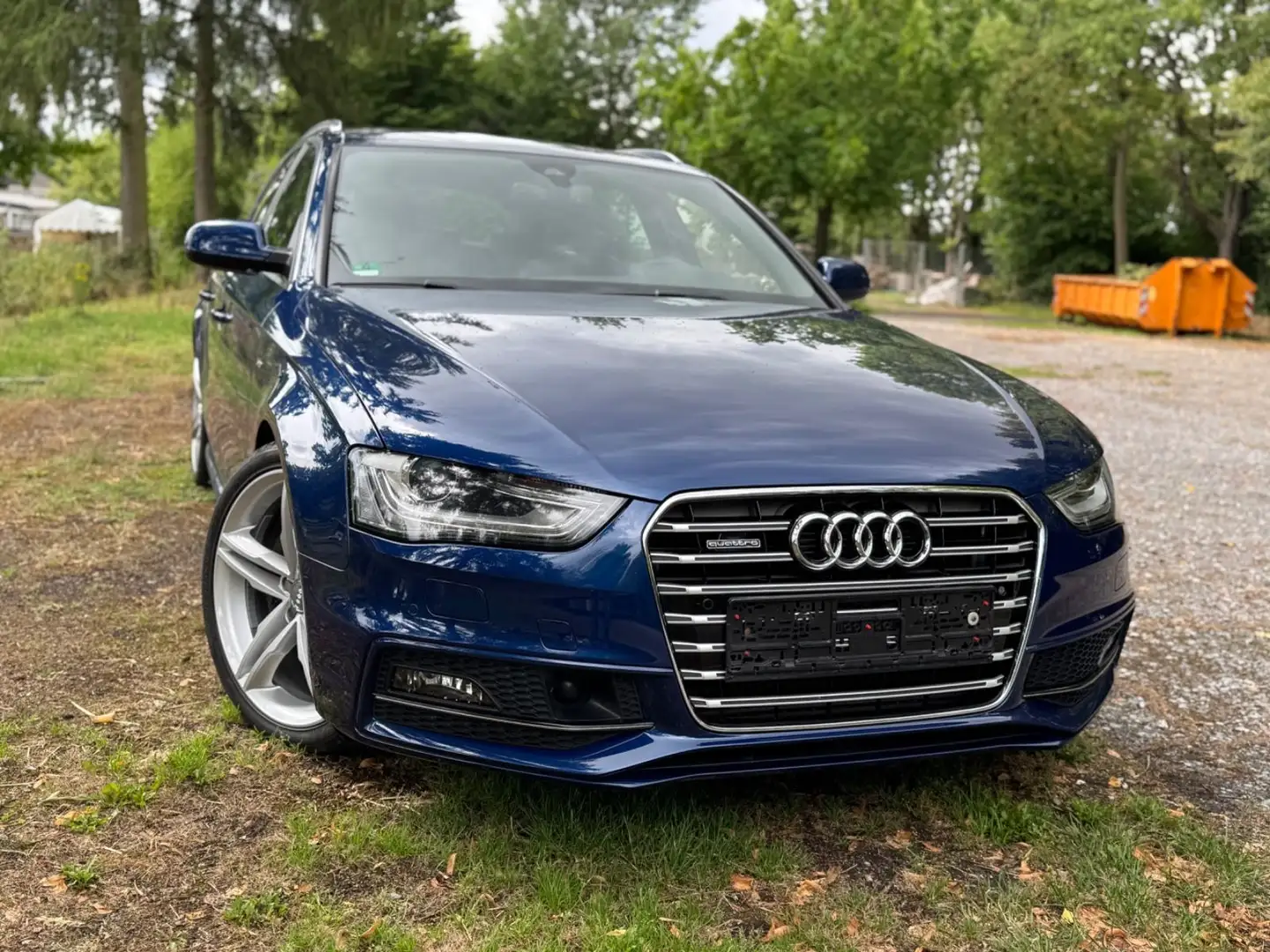 Audi A4 Avant 3,0 TDI Quattro S-Line im Topzustand!! Blu/Azzurro - 1