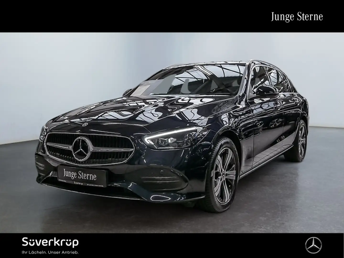 Mercedes-Benz C 300 d T AVANTGARDE AHK DISTR KAMERA SPUR PDC Blau - 1