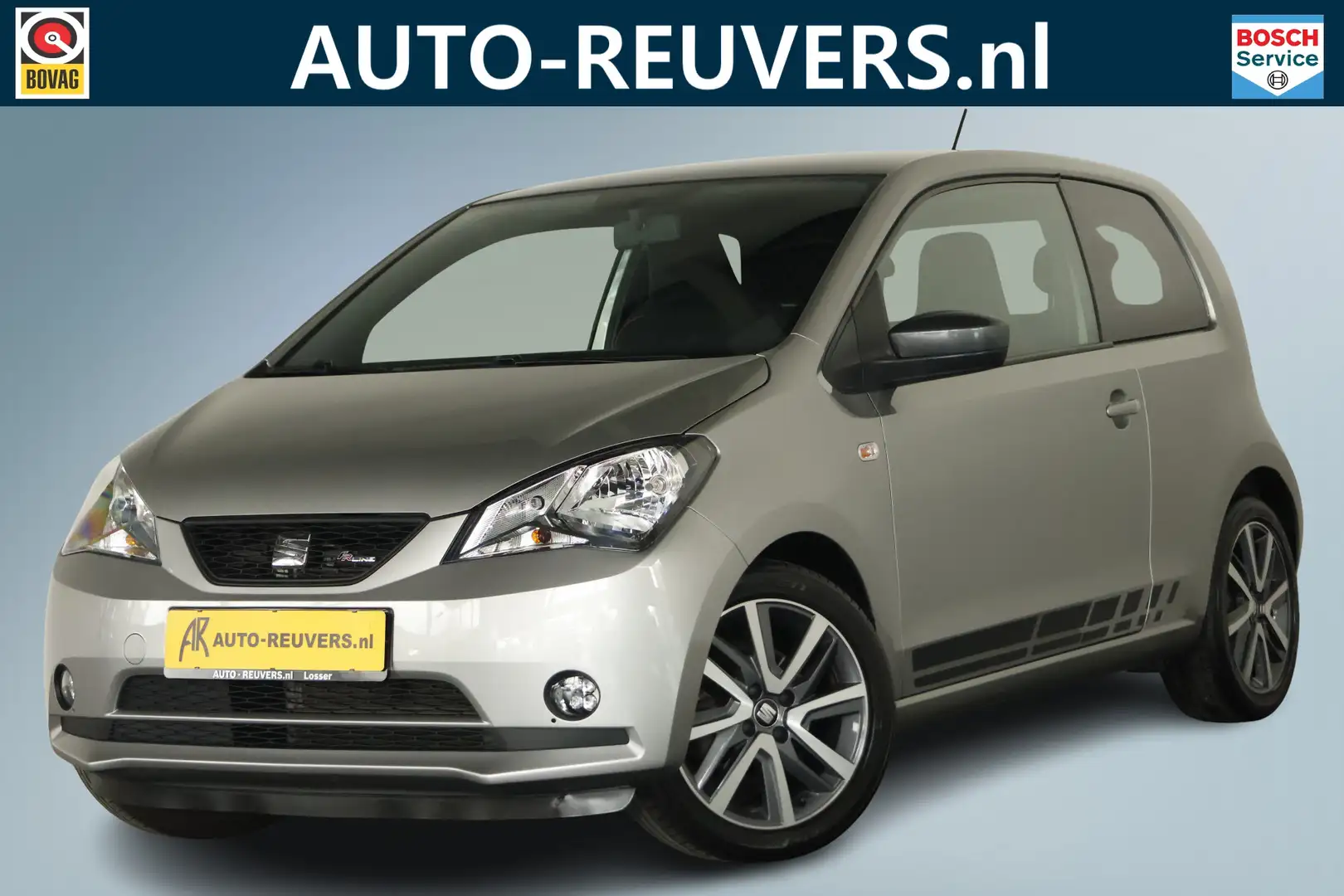 SEAT Mii 1.0 FR Connect / Airco / Cruisecontrol / Bluetooth Grijs - 1