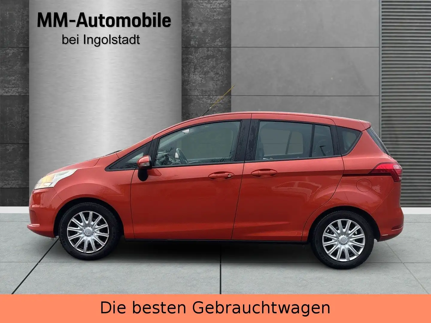 Ford B-Max B-MAX Trend-1HAND-SCHECKHEFT-TÜV NEU-TOP Rot - 2