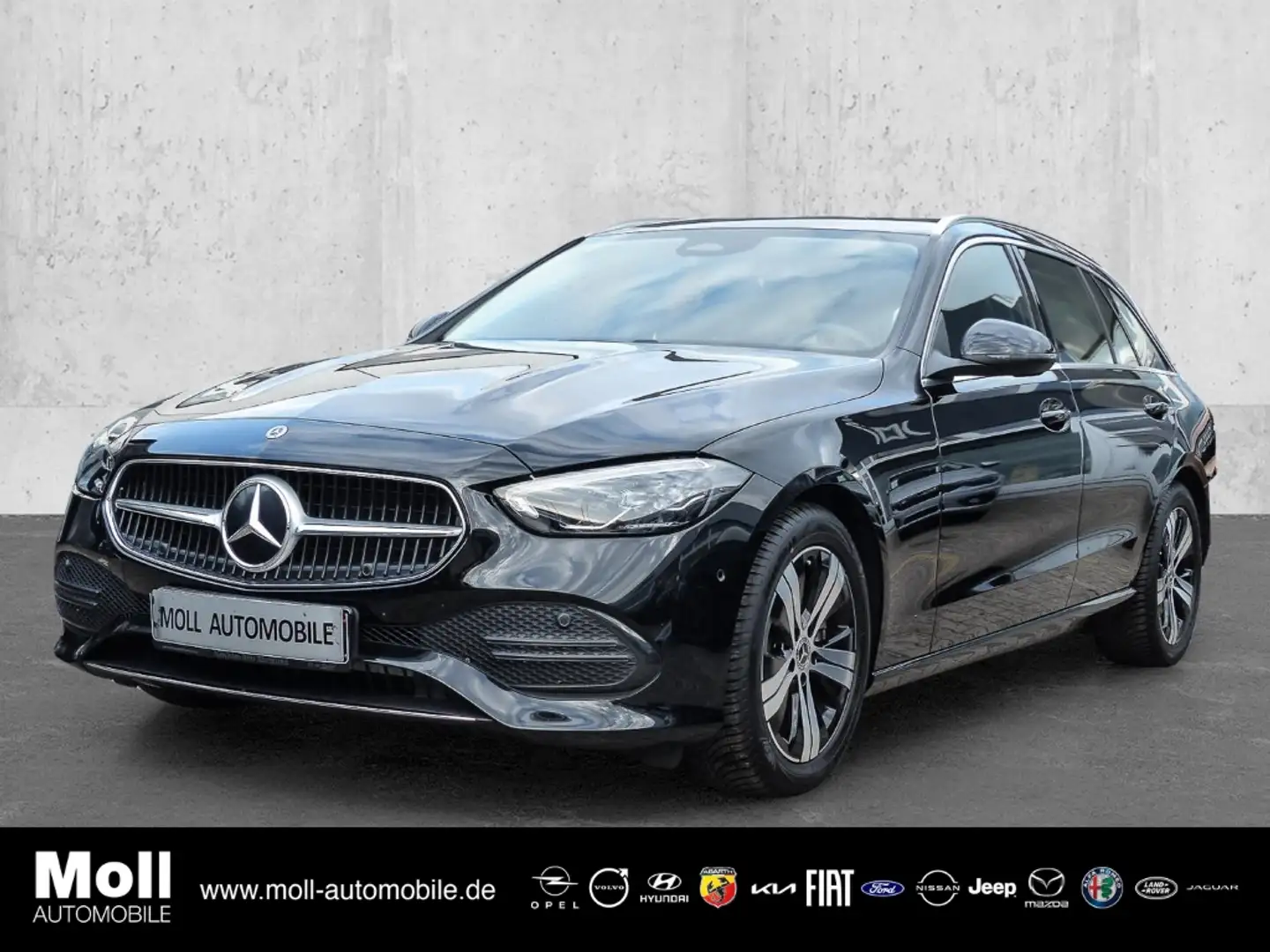 Mercedes-Benz C 200 T-Modell Navi Digitales Cockpit LED El. Heckklappe Schwarz - 1