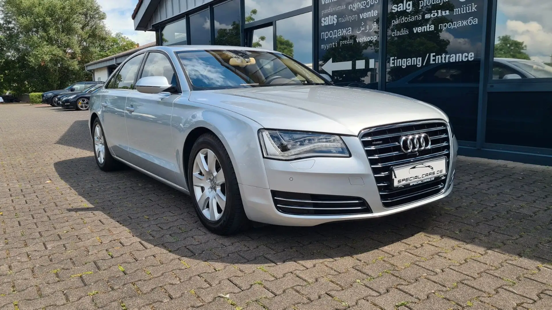 Audi A8 4.2 TDI quattro - STANDHZG - BOSE - 360° Argent - 1