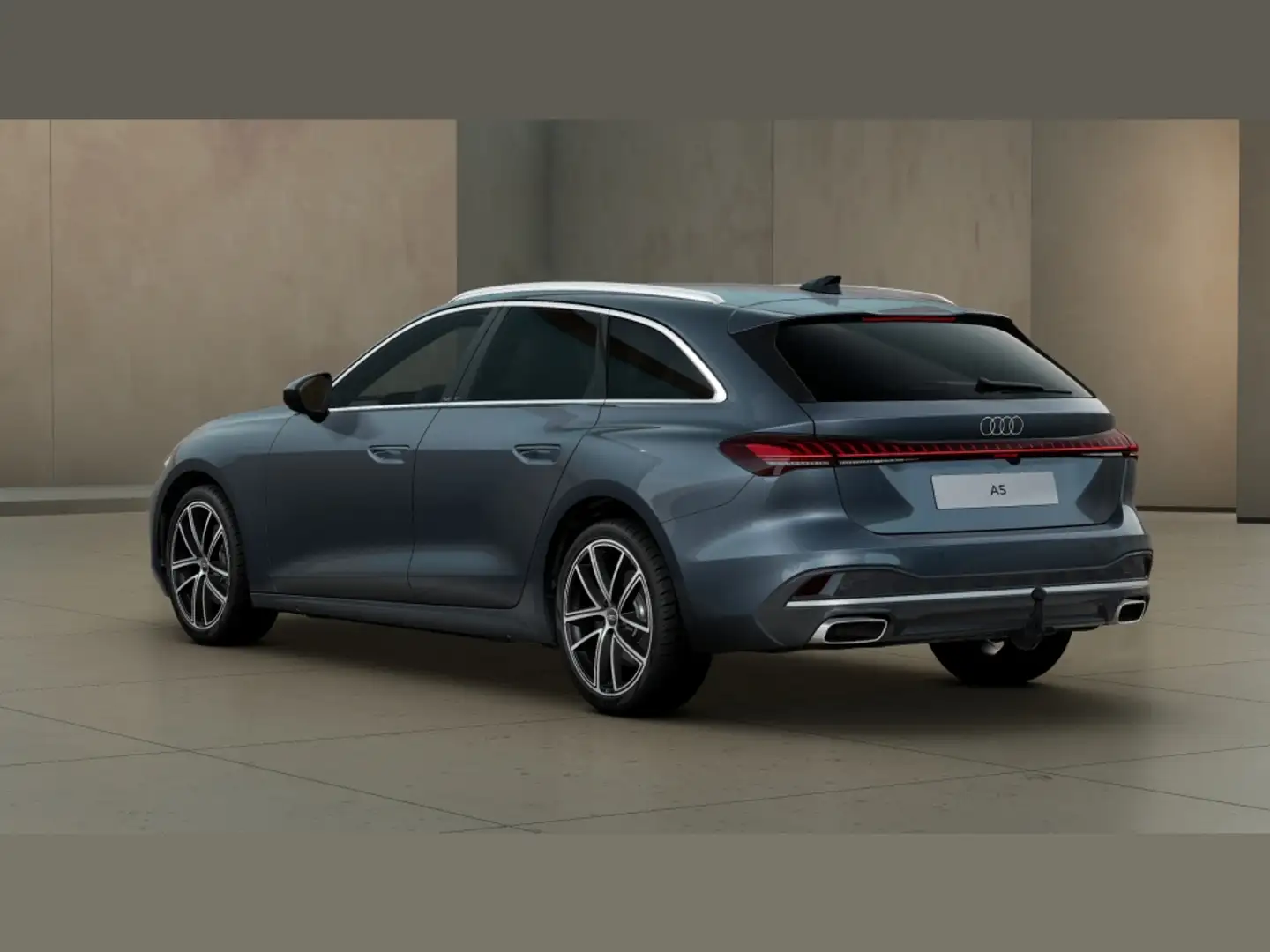 Audi A5 Avant TFSI S line Bleu - 2