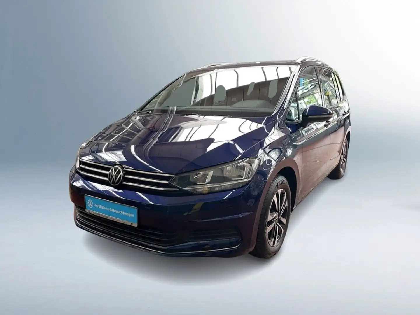 Volkswagen Touran 2.0 TDI United Navi Pano AHK 7-Sitzer Bleu - 2