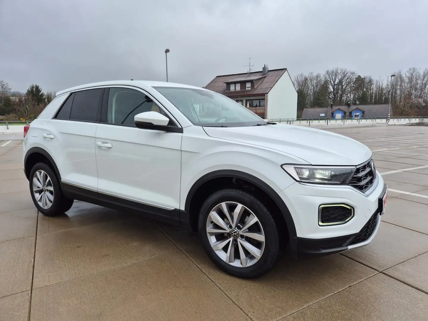 Volkswagen T-Roc Style Kamera PDC SZH 1-Hd. EU6 Bianco - 1