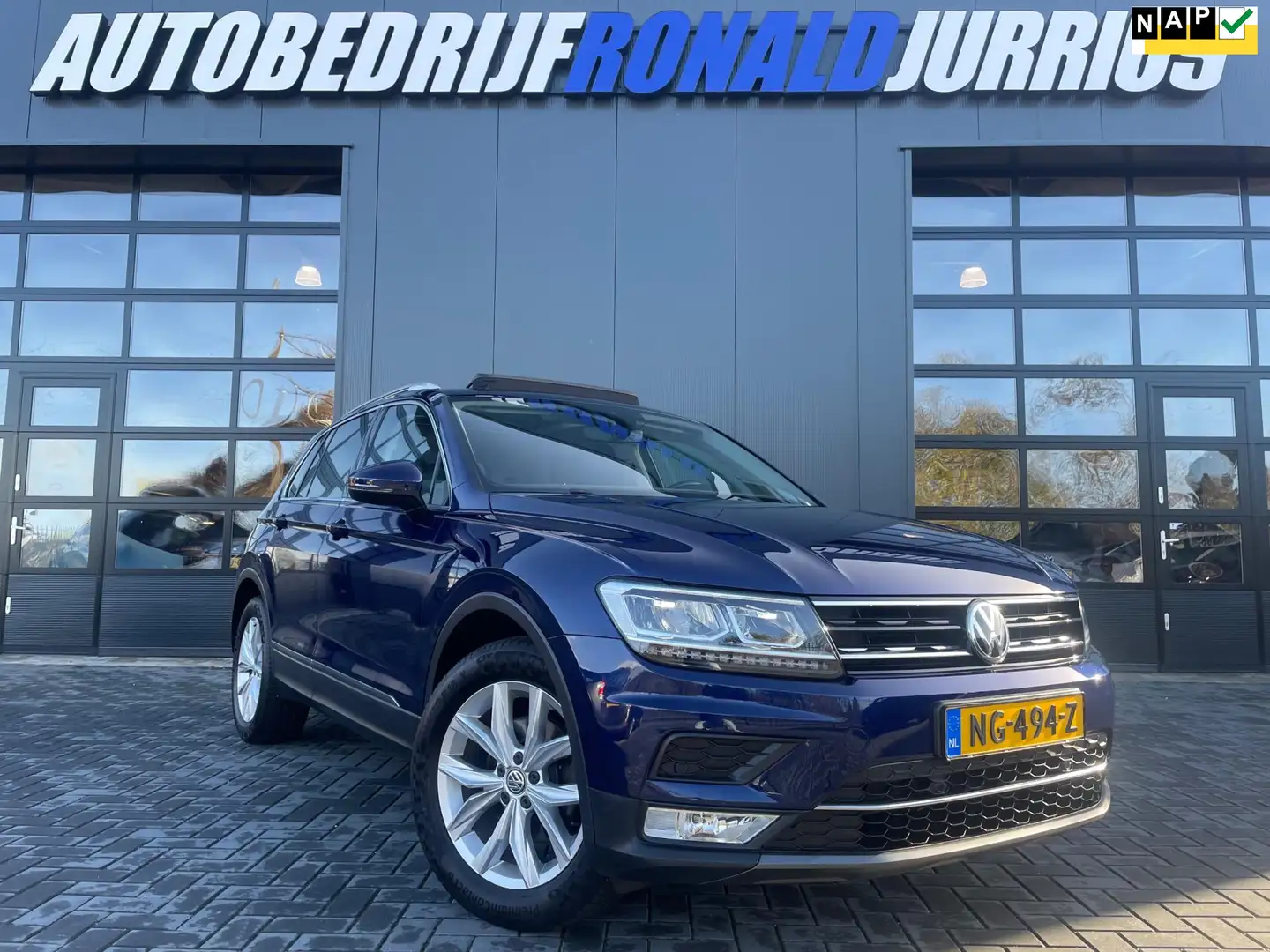 Volkswagen Tiguan 1.4 TSI ACT Highline NL.Auto/Panoramadak/Virtual C Bleu - 1