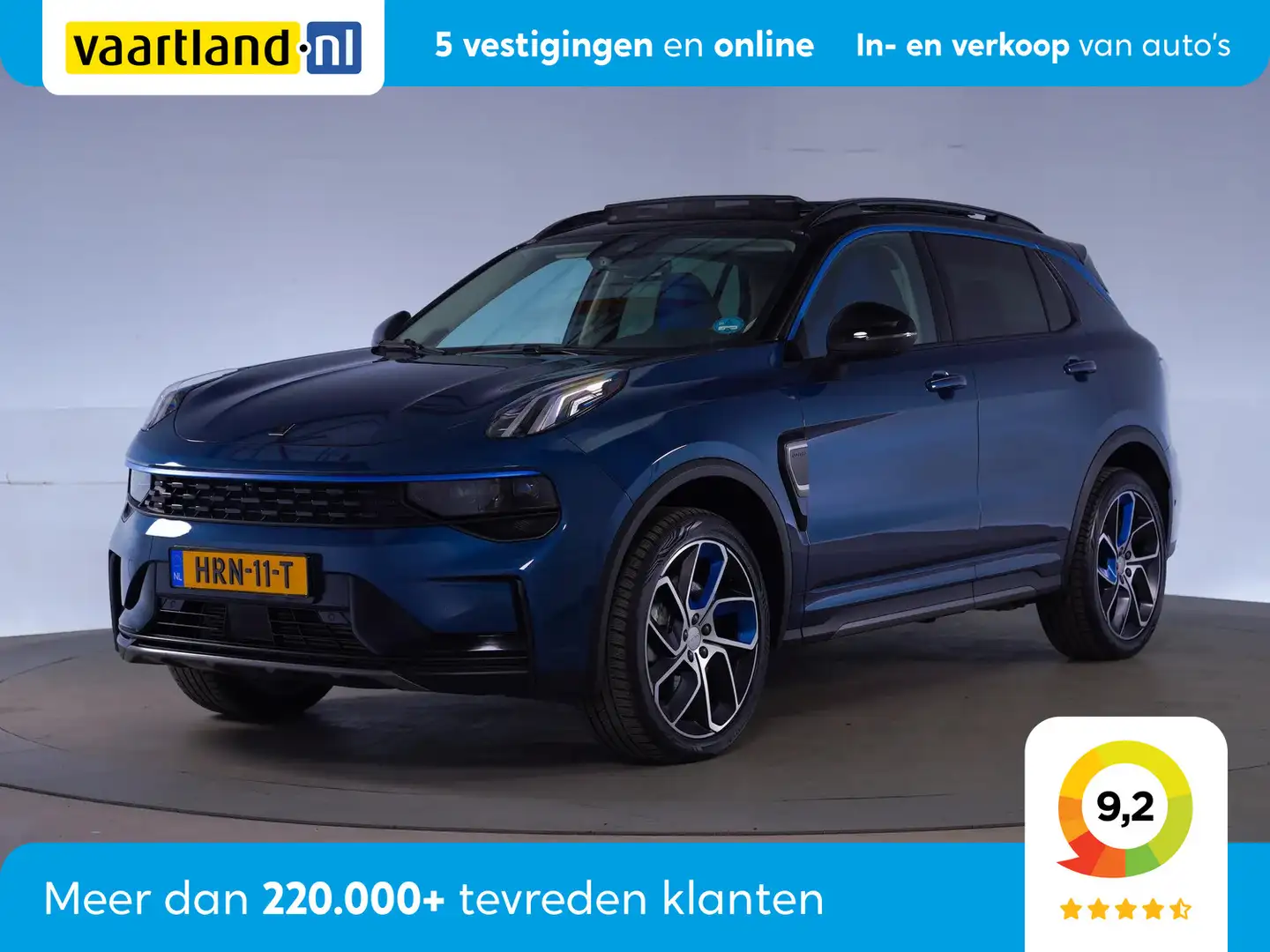Lynk & Co 01 1.5 PHEV [ Panorama Navi 360°-Camera Keyless ] Bleu - 1