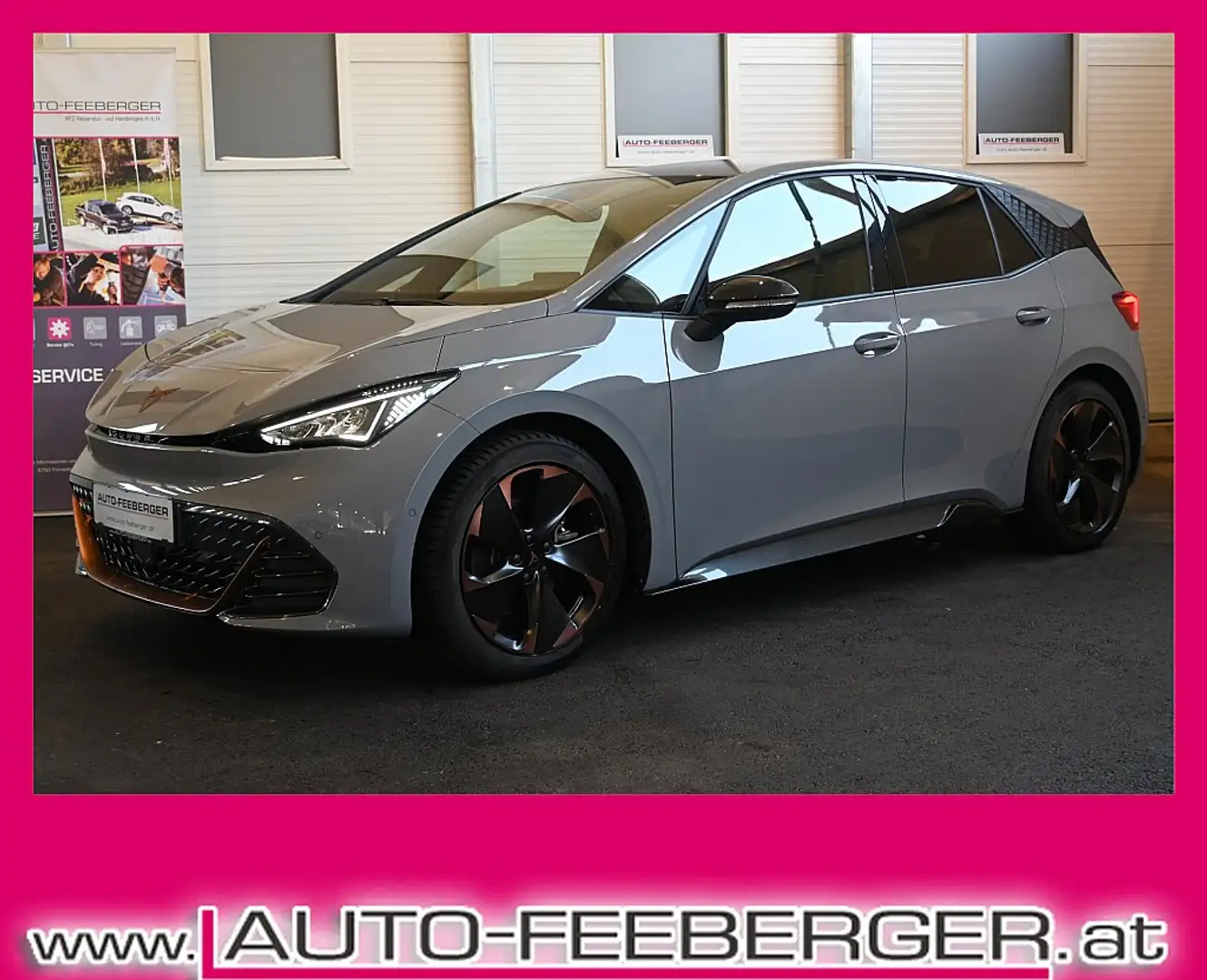 CUPRA Born 58kWh, Voll-LED,ACC,Kessy,Navi,360° Kamera,19"A... Grau - 1