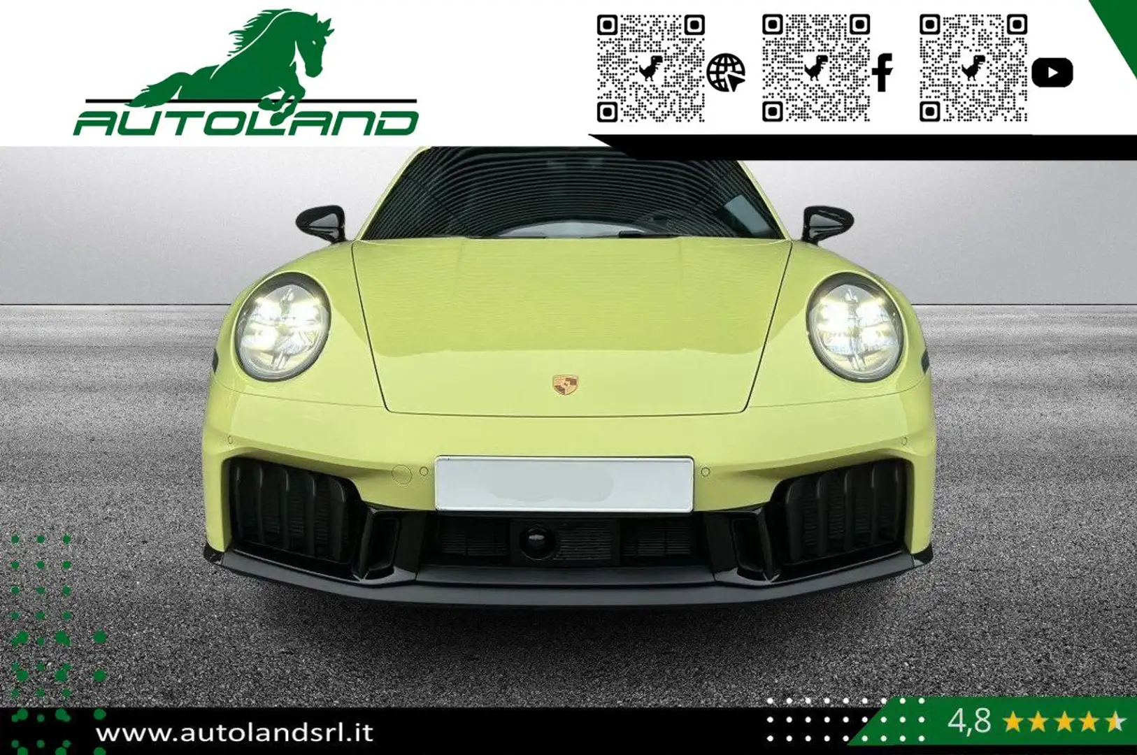 Porsche 992 Carrera 4 GTS 2.0*Matrix-Alcantara-Finanz* Giallo - 2