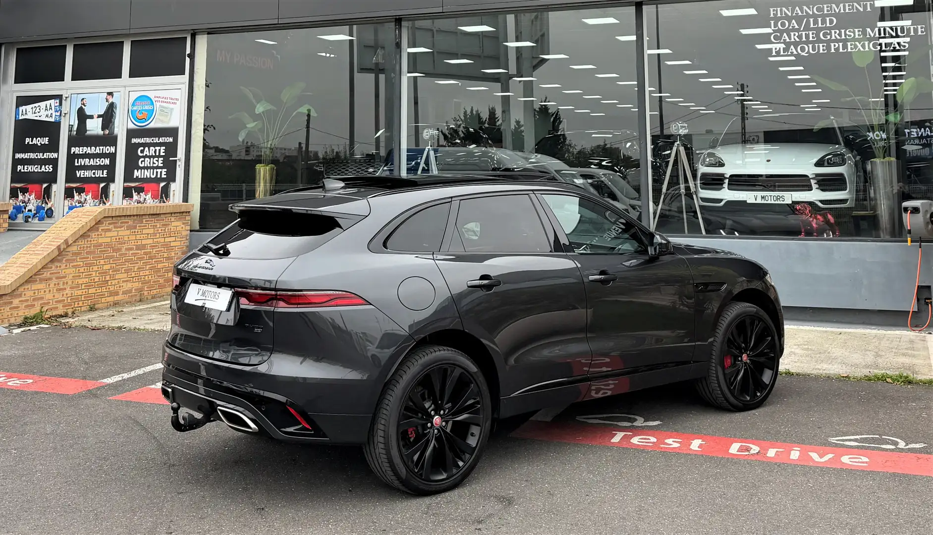 Jaguar F-Pace P400 AWD R-DYNAMIC SE Sport Full 400 Performance Gris - 2