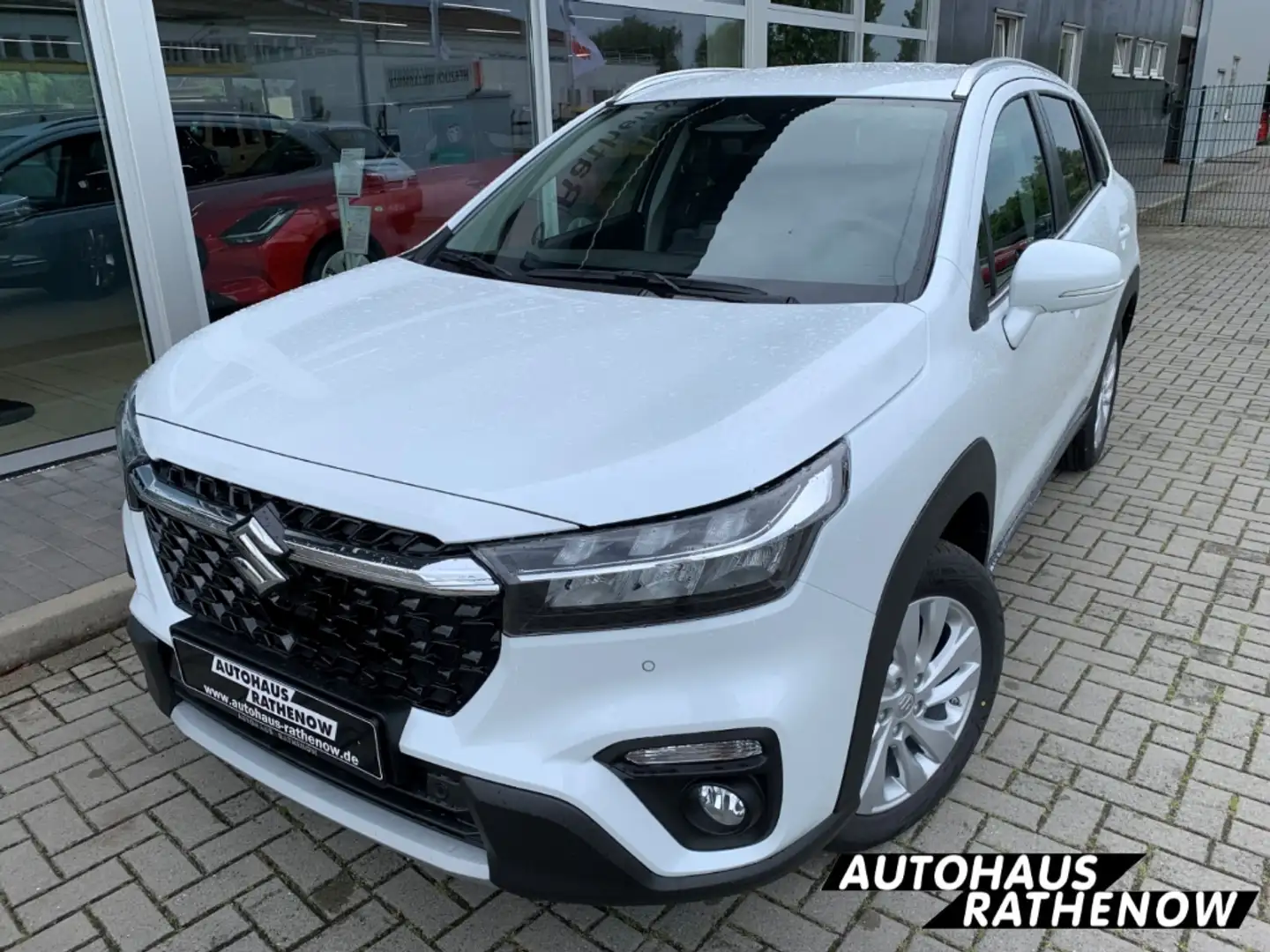Suzuki SX4 S-Cross Comfort 1.4 Hybrid LED DAB SHZ Keyless Rückfahrkam Weiß - 2