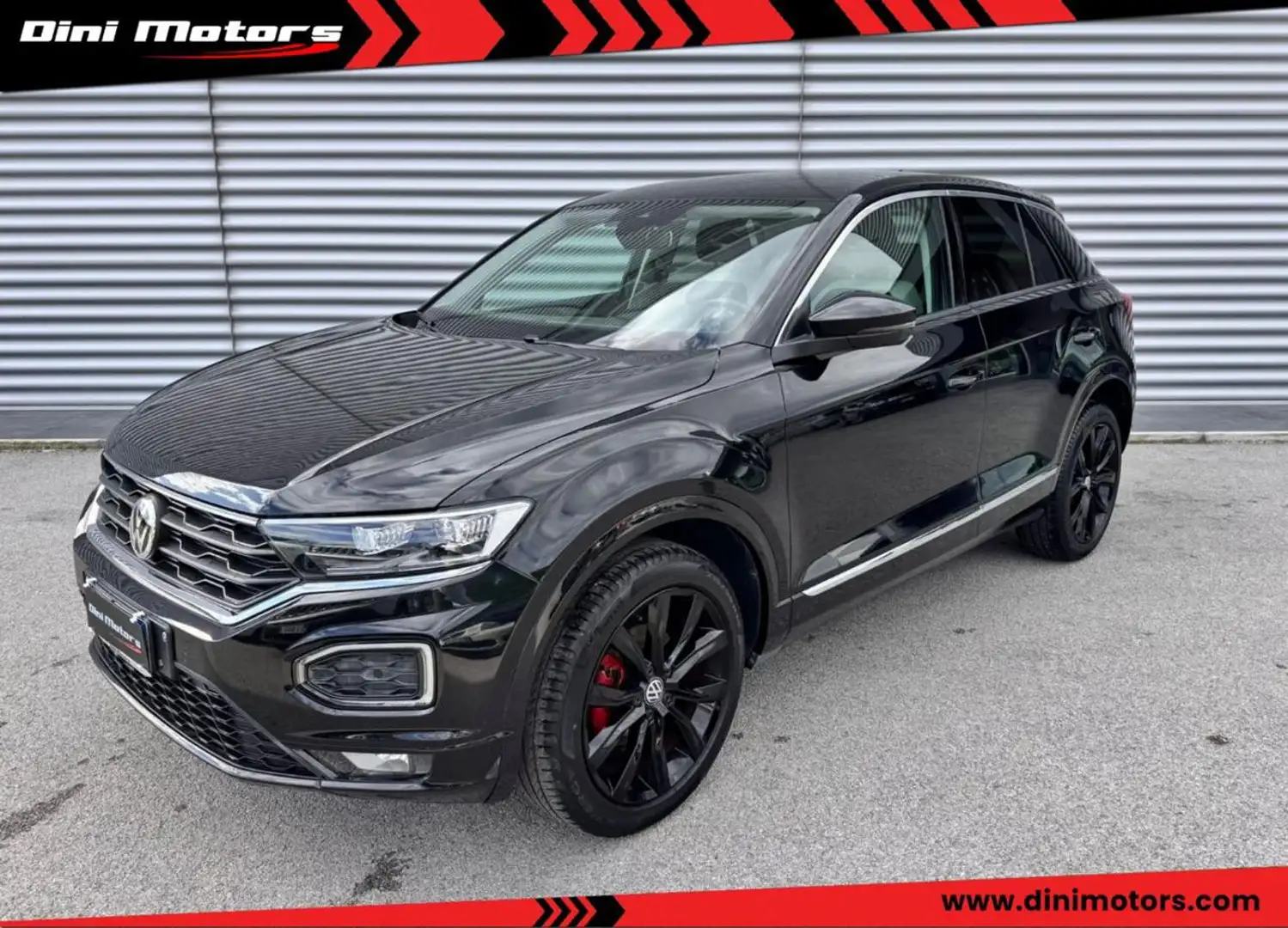 Volkswagen T-Roc 1.6 TDI SCR Style ADVANCED Technology FULL BLACK Nero - 1