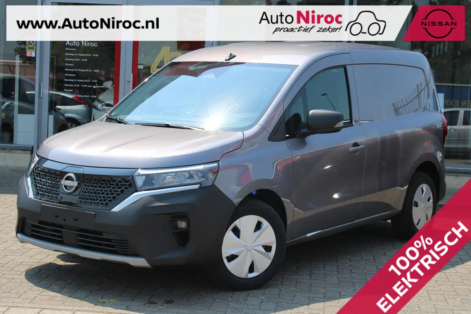 Nissan Townstar N-Connecta L1 45 kWh | 80 kW SNELLADEN | € 8.587,- Grijs - 1