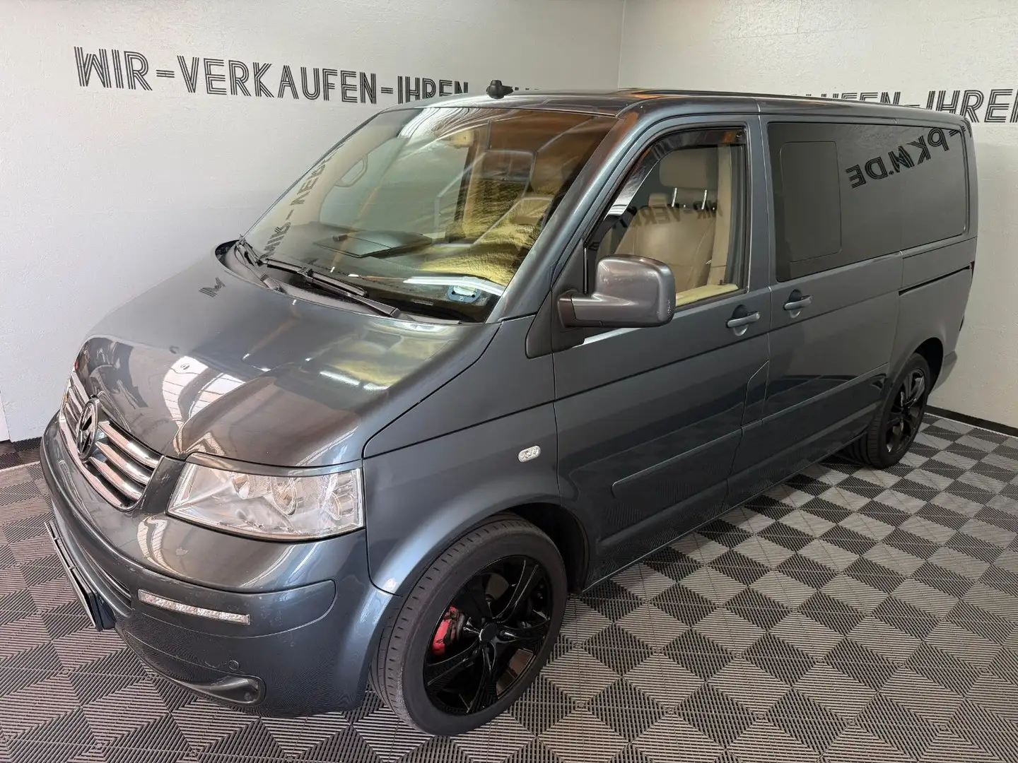 Volkswagen T5 Multivan T5 2.5 TDI DSG Multivan Highline 7 Sitzer 128KW Gris - 2