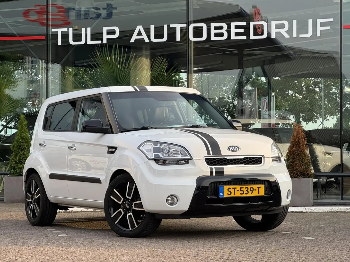Kia Soul 1.6 Bass Luxe 2011 Leder Clima dealer onderh Wit - 1