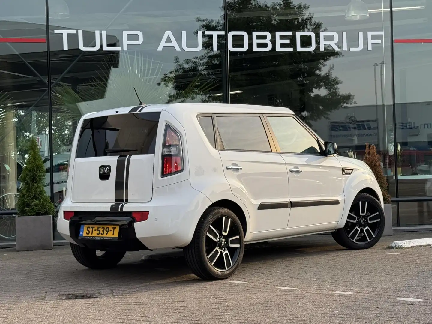 Kia Soul 1.6 Bass Luxe 2011 Leder Clima dealer onderh Wit - 2