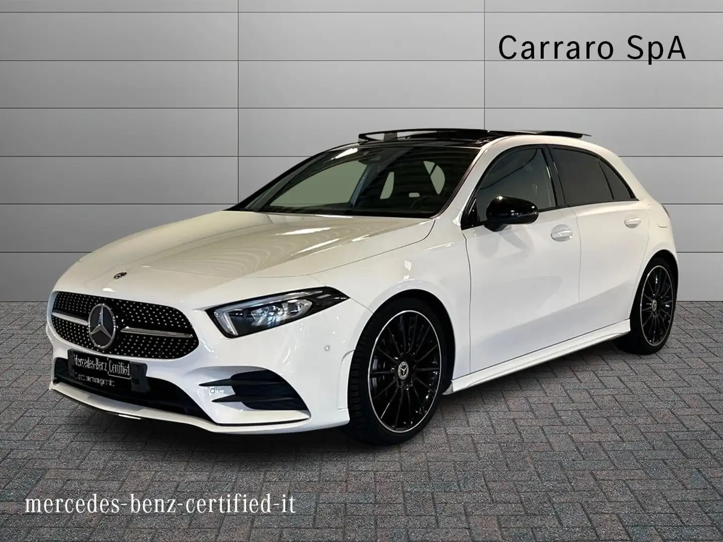 Mercedes-Benz A 180 - A 180 d Premium Night edition auto Bianco - 1