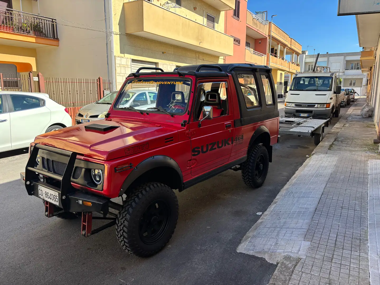 Suzuki SJ Samurai Lungo Rojo - 2