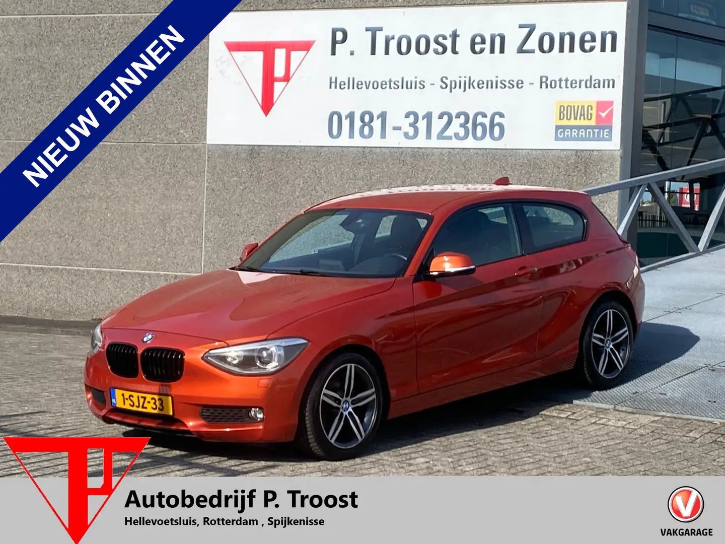 BMW 116 1-serie 116d EDE Executive Upgrade Orig. NL/Sports Oranje - 1