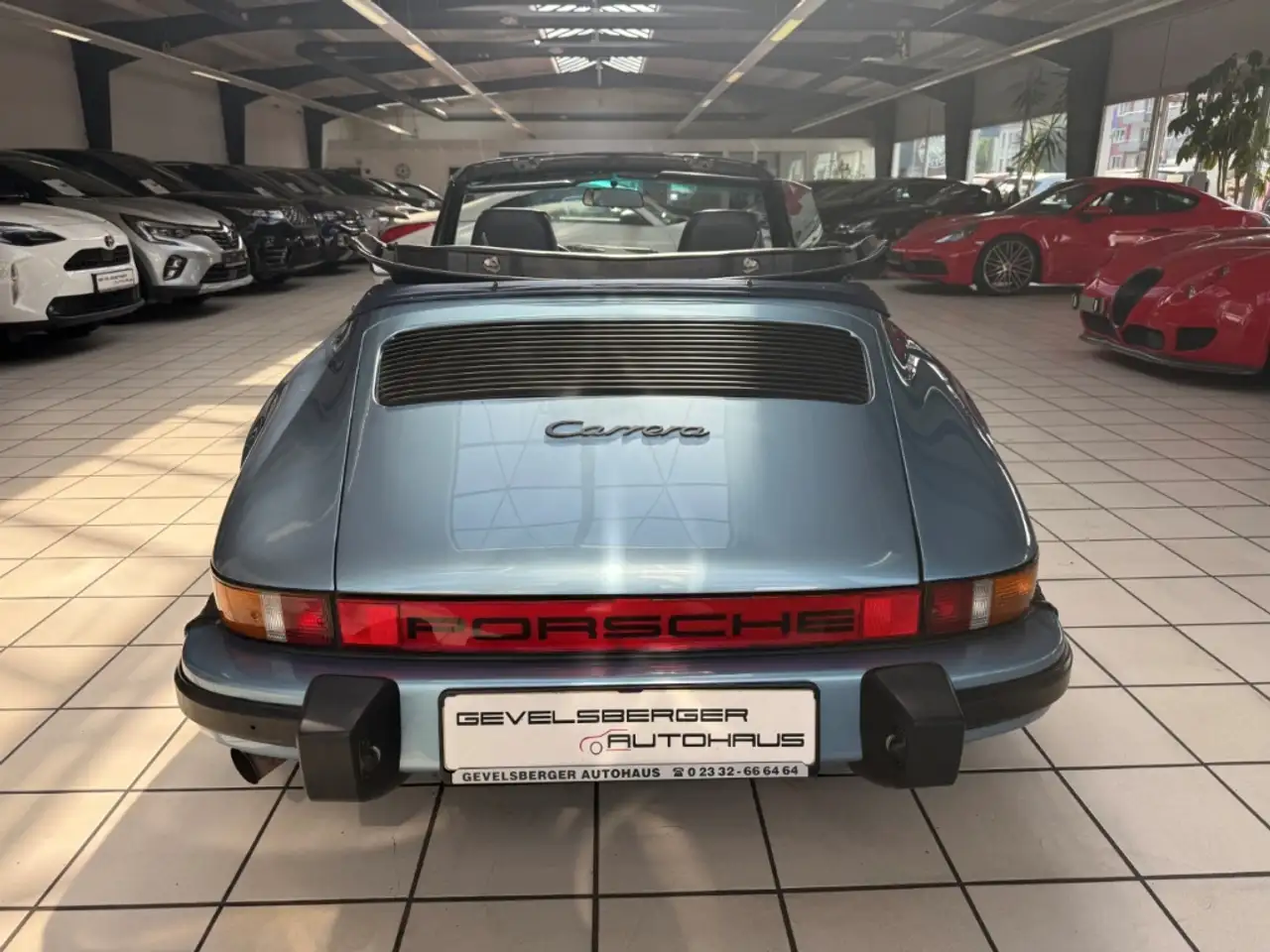 Porsche 911 Cabrio Leder 16 Zoll Fuchsfelgen IM KUNDENAUFTRAG, foto 4