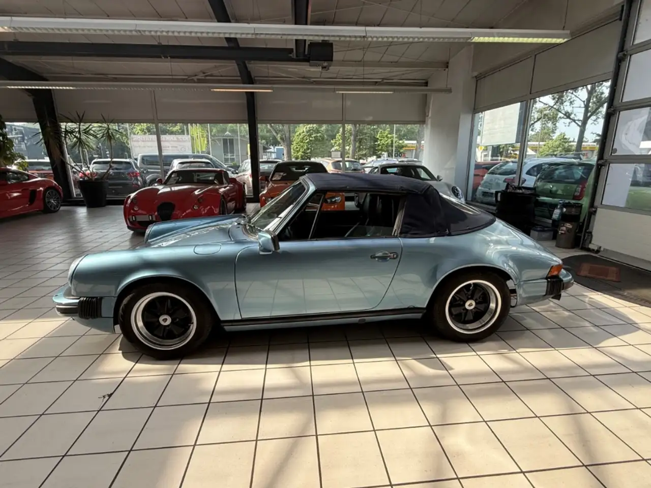 Porsche 911 Cabrio Leder 16 Zoll Fuchsfelgen IM KUNDENAUFTRAG, foto 11