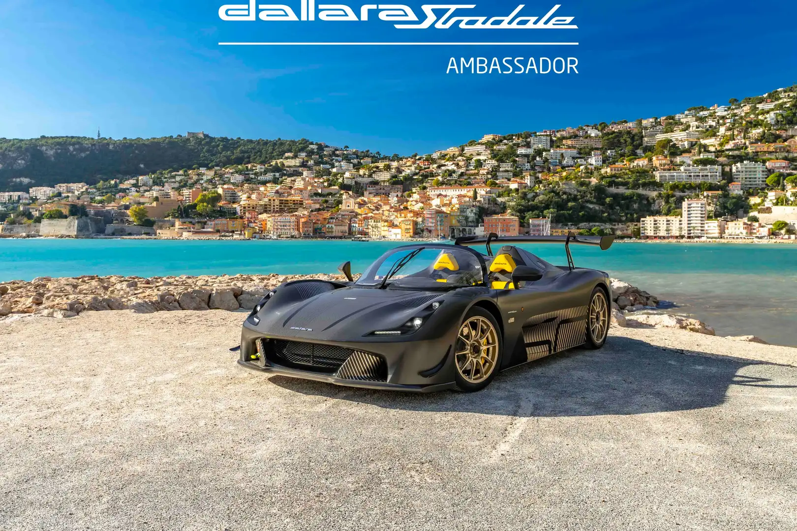 Dallara Stradale D50 CARBON EXPOSED Fekete - 1