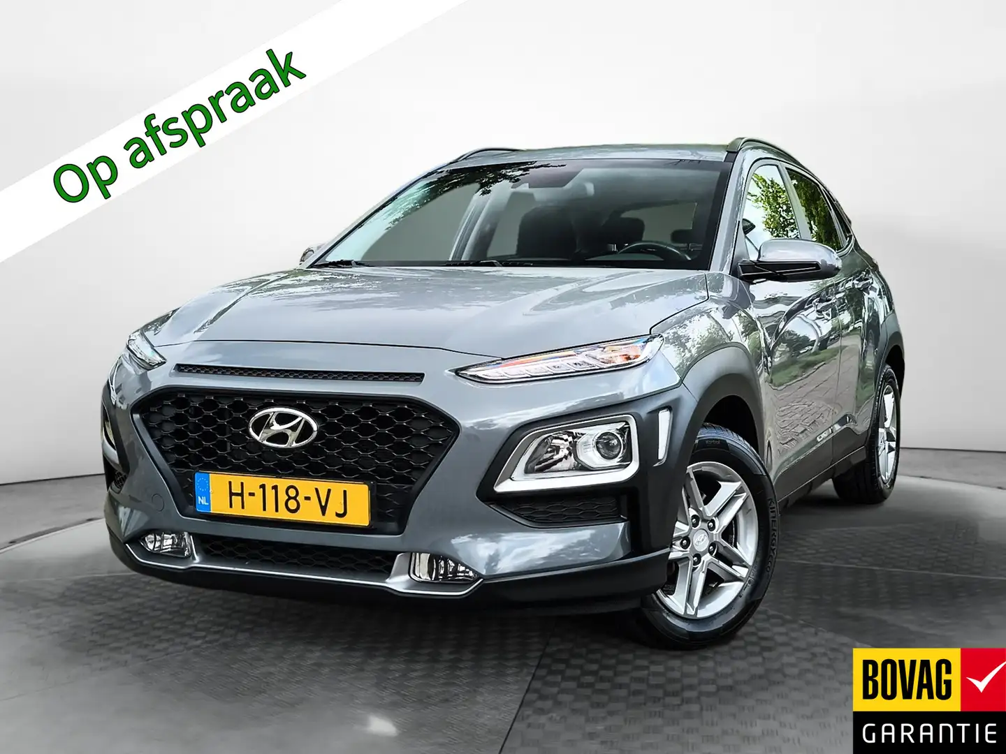 Hyundai KONA 1.0 T-GDI Comfort (120 PK) 1e-Eig. & Keurig-Onderh Серый - 1