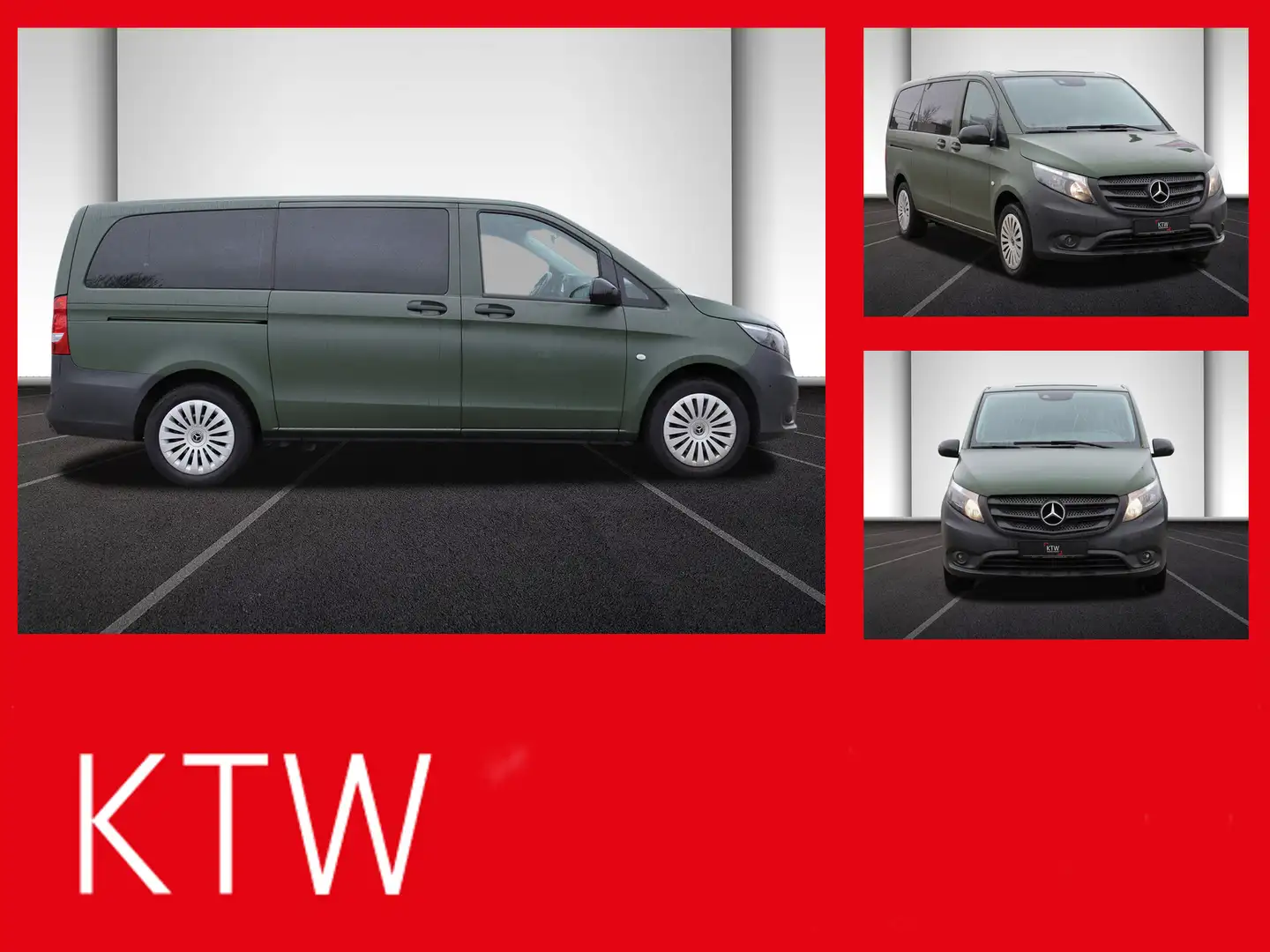 Mercedes-Benz Vito 114 TourerPro,Allrad,Automatik,Standheizung Vert - 1