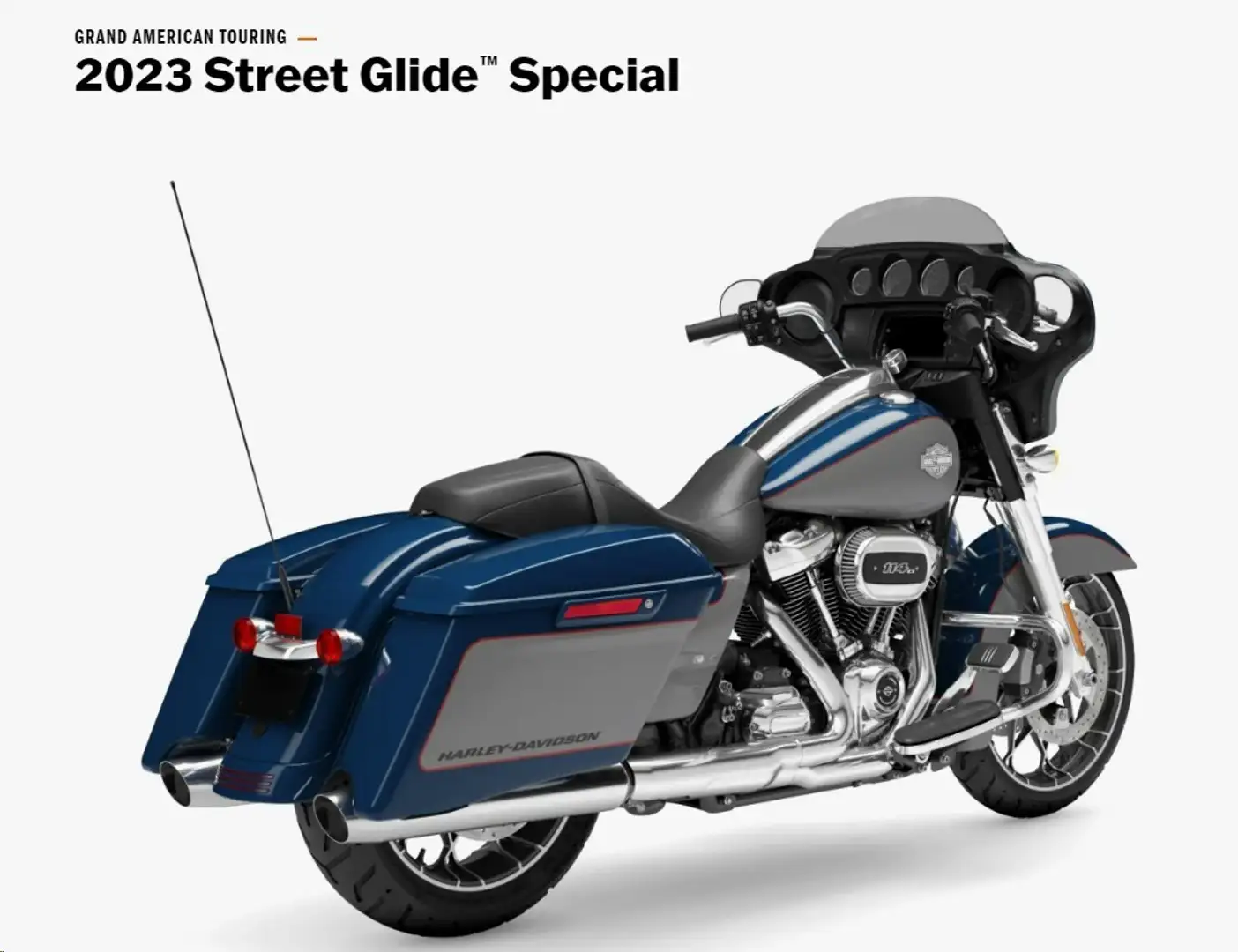 Harley-Davidson Street Glide FLHXS Spec. 114 Blu/Azzurro - 2