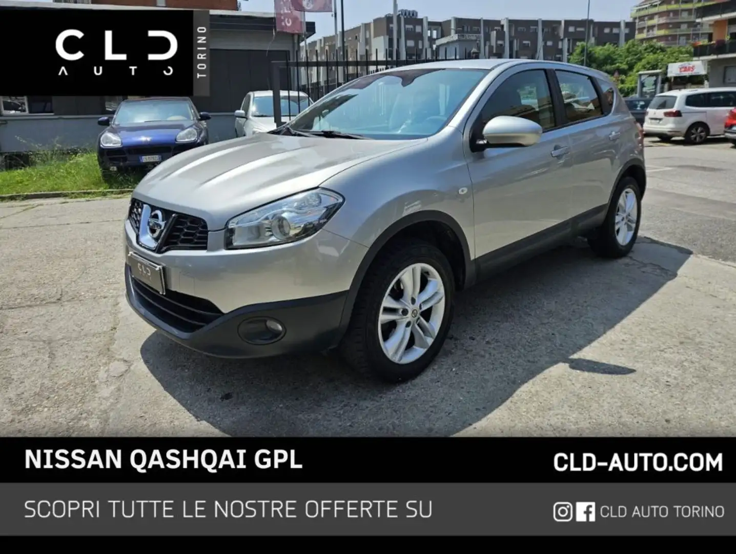 Nissan Qashqai 1.6 16V GPL Eco Grigio - 1