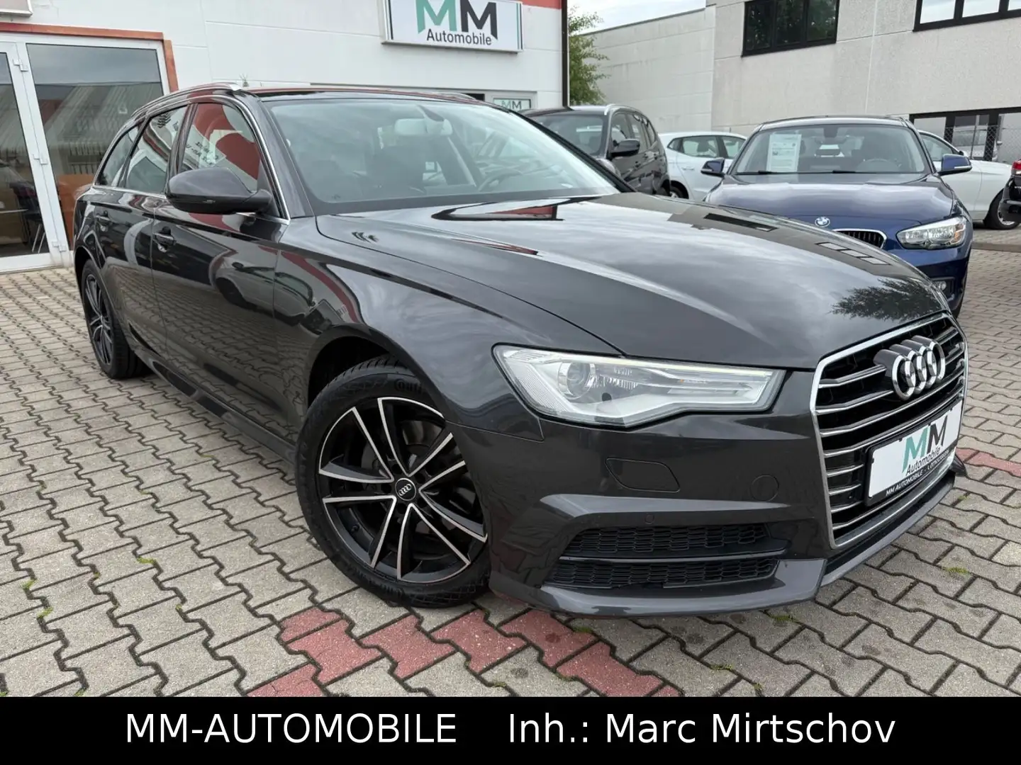 Audi A6 Avant 2.0 TDI ultra-2.HAND-NAVI-XEN-LEDER-AHK Gris - 1