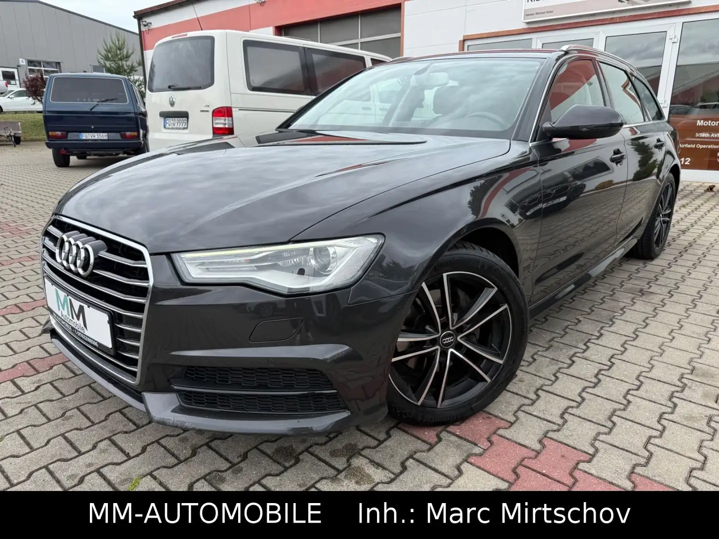 Audi A6 Avant 2.0 TDI ultra-2.HAND-NAVI-XEN-LEDER-AHK Gris - 2