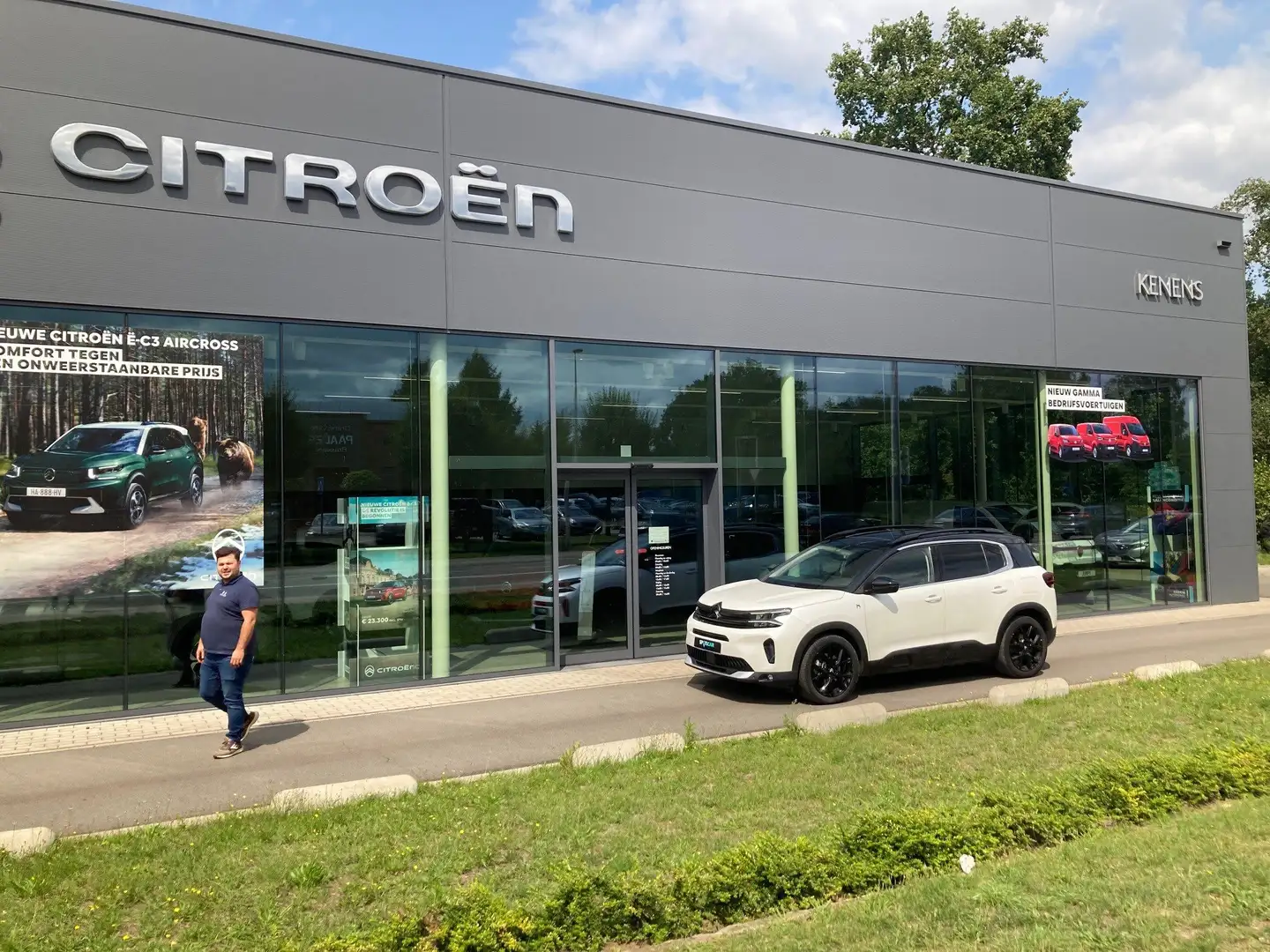 Citroen C5 Aircross C5 Aircross Hybrid 225 e-EAT8 SHINE PACK Blanc - 1