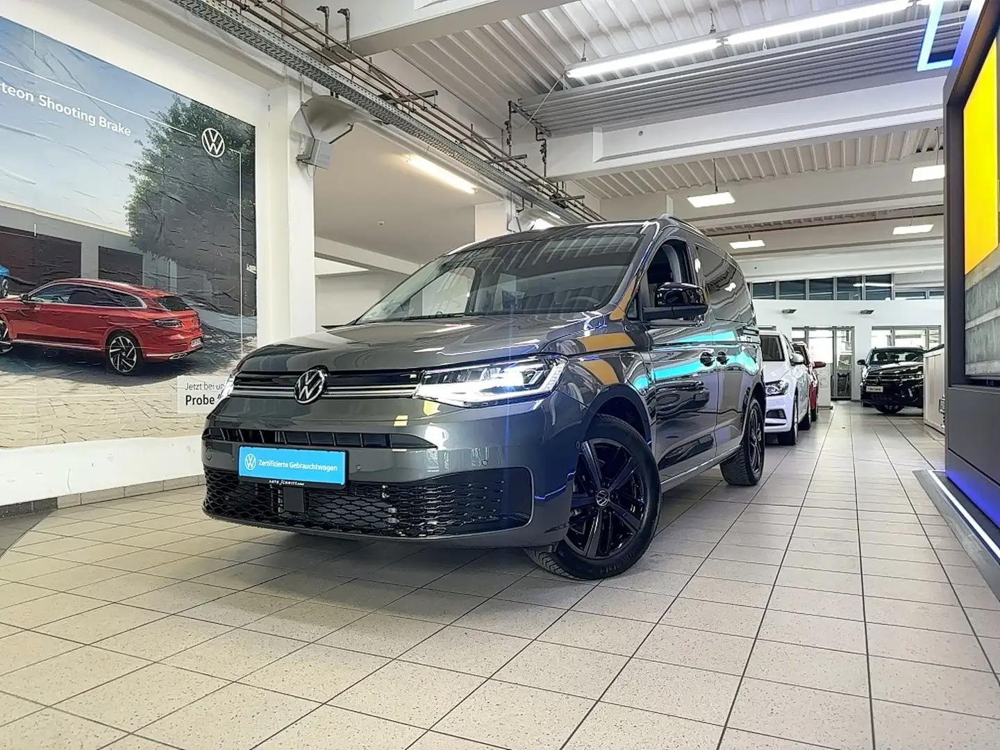 Volkswagen Caddy Life eHybrid 1.5 DSG LED+KAMERA+SITZHZG Grau - 1