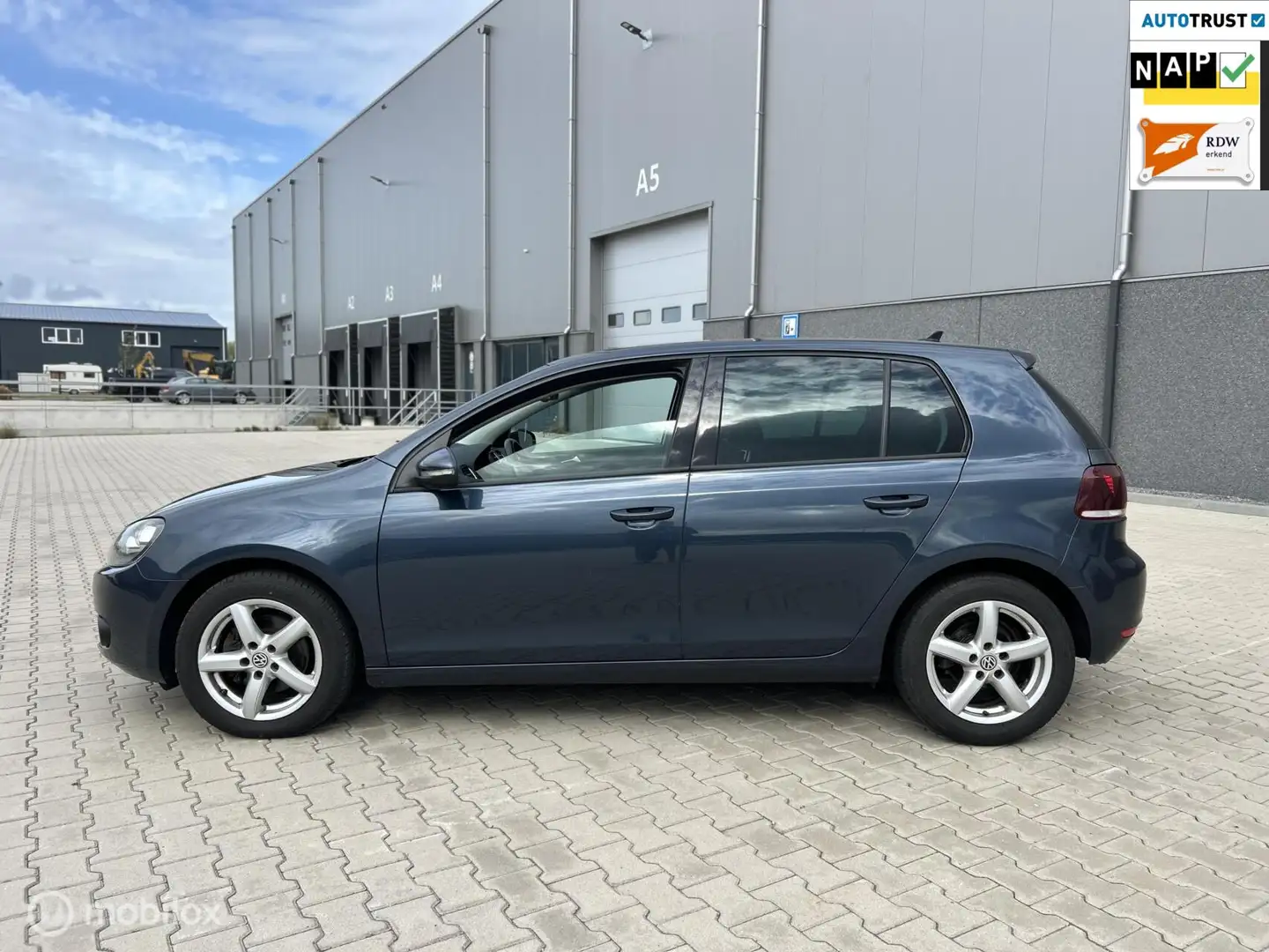Volkswagen Golf 1.4 TSI Comfortline//APK/AIRCO/CARPLAY/ Blauw - 2