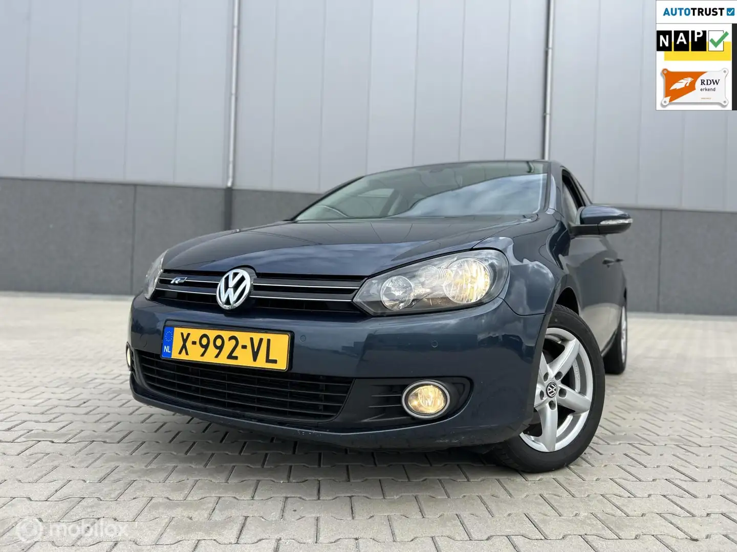 Volkswagen Golf 1.4 TSI Comfortline//APK/AIRCO/CARPLAY/ Blauw - 1