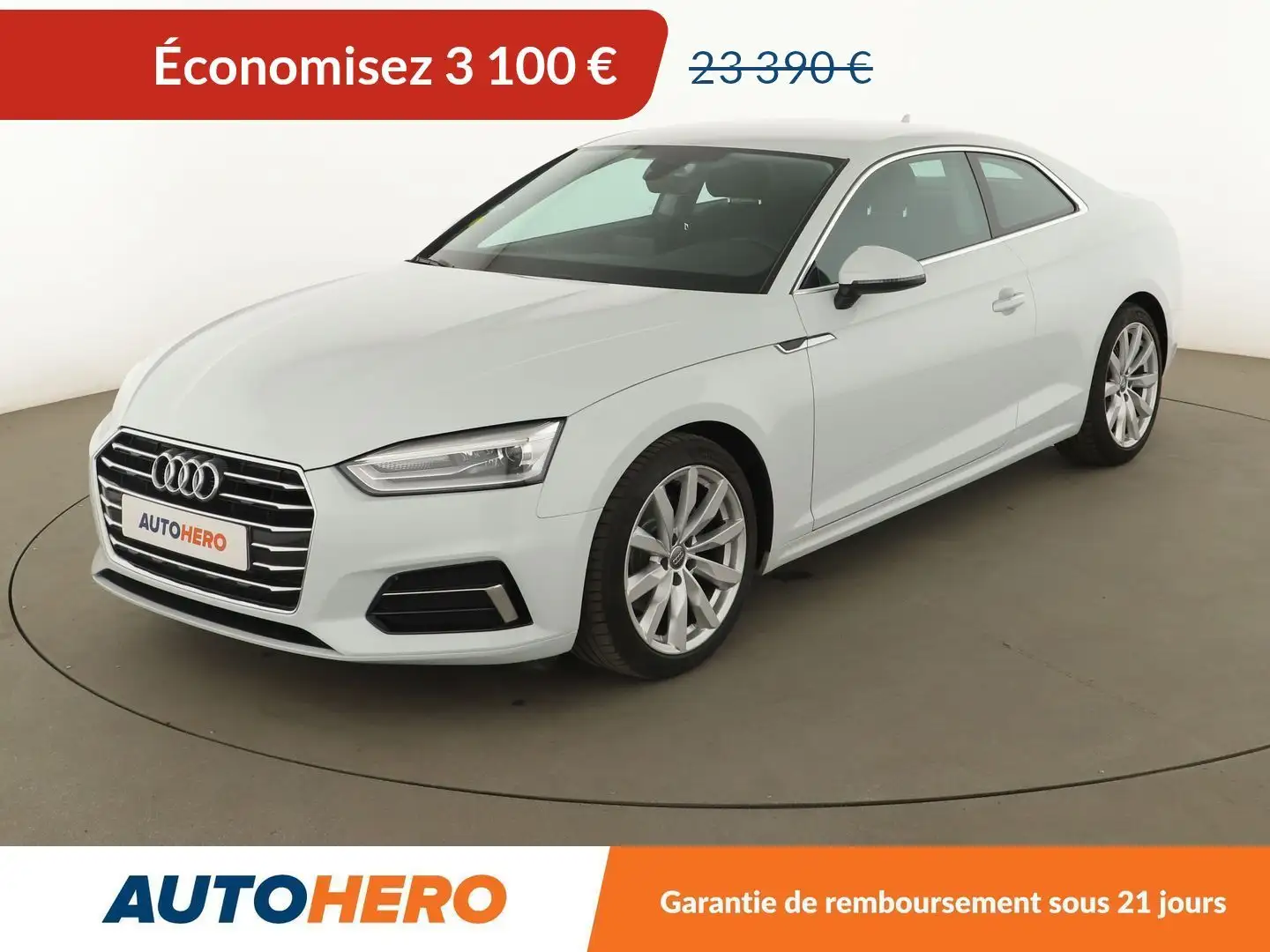 Audi A5 2.0 TDI Design S Tronic Blanc - 1