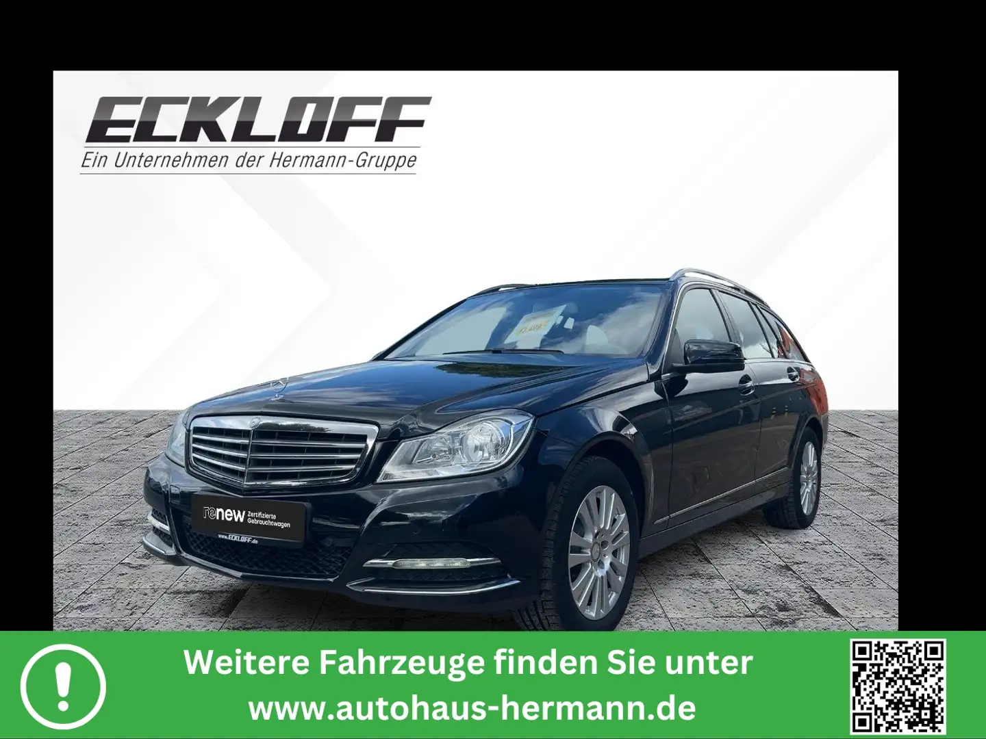 Mercedes-Benz C 180 T CGI BlueEfficiency Elegance AHK*LED*NAVI Schwarz - 1