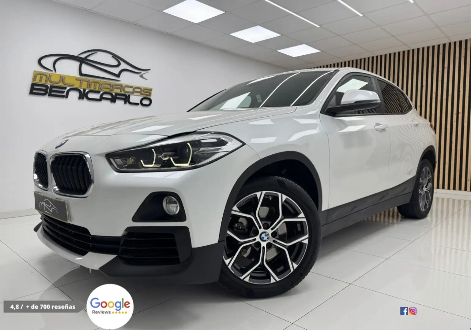 BMW X2 sDrive 18iA Blanco - 1